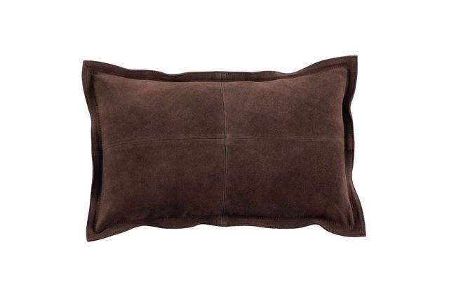Suede Cowhide Lumbar Cushion - Image 2