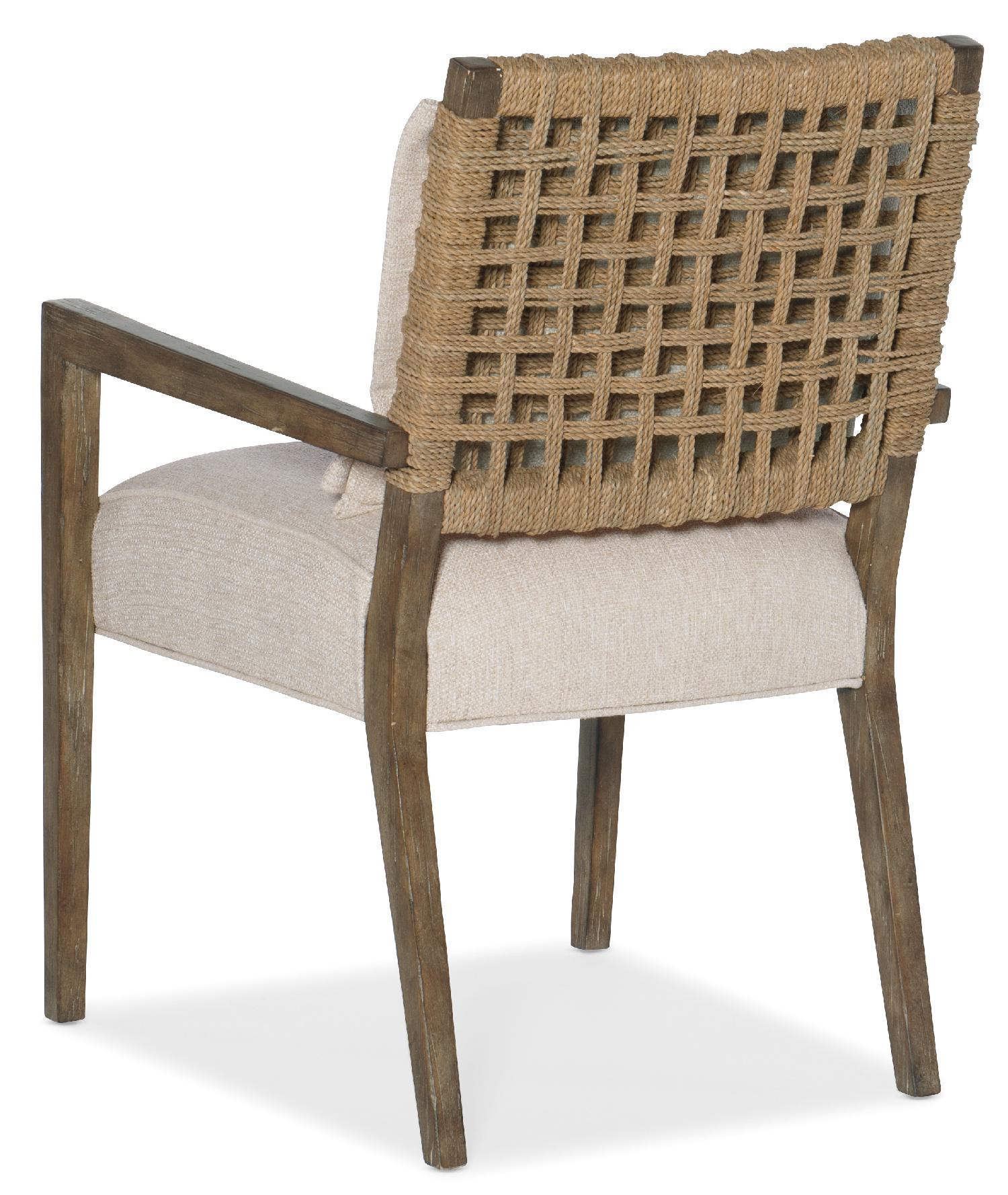 Sundance Woven Back Arm Chair - Set of 2 - Image 2