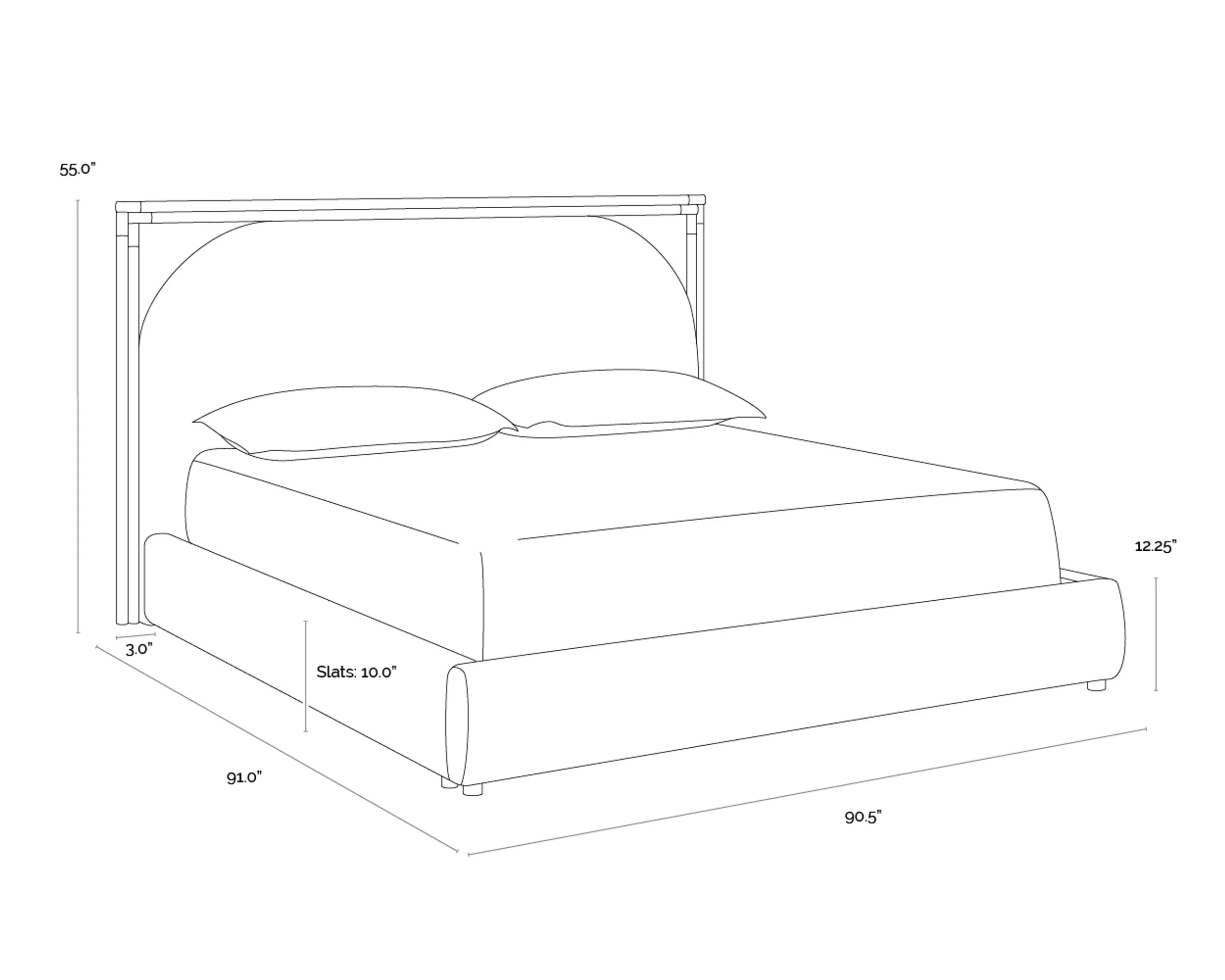 Arcelia Bed - Image 3