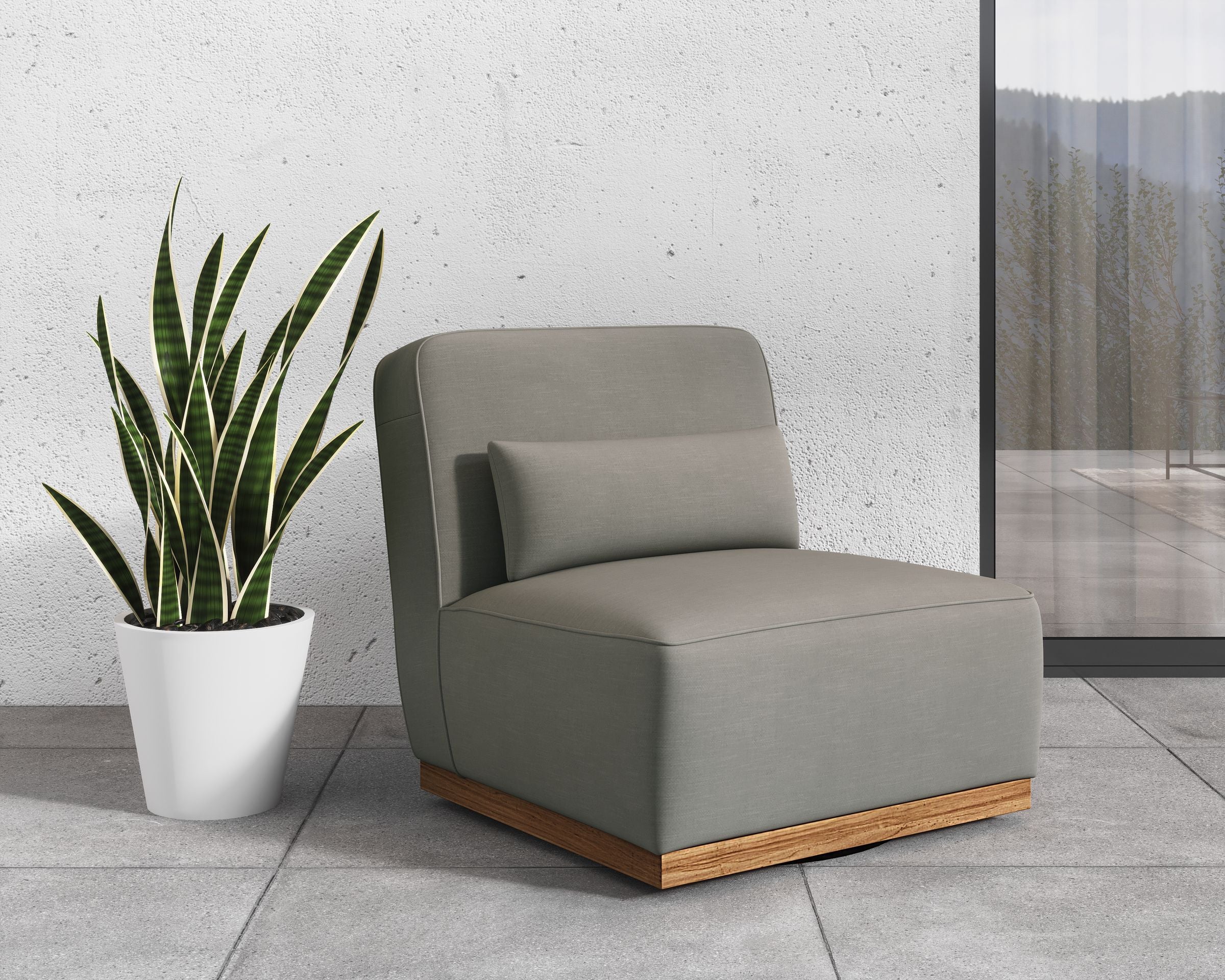 Carbonia Swivel Lounge Chair - Image 6