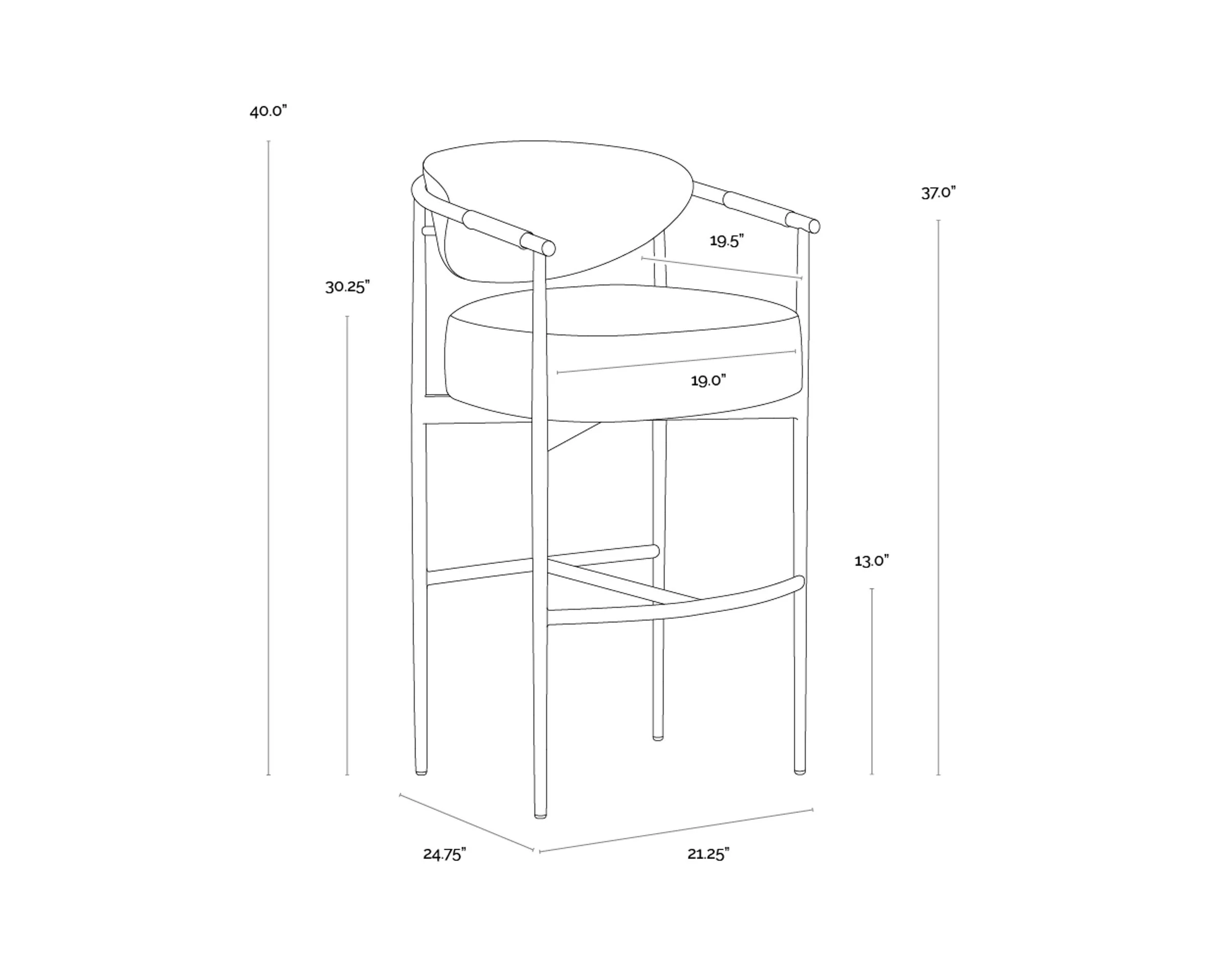Heloise Barstool - Image 6