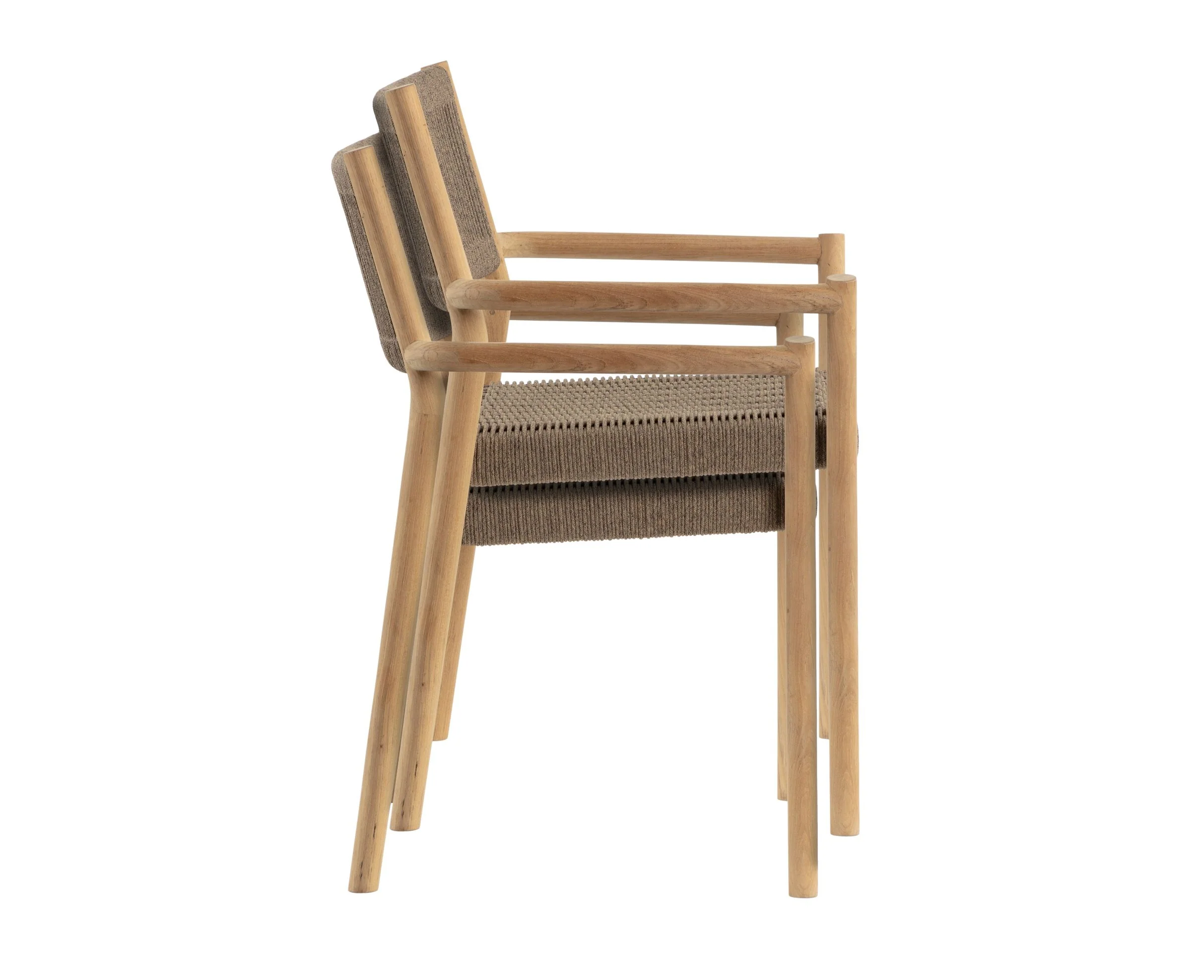 Kavala Stackable Dining Armchair - Set of 2 - Image 9