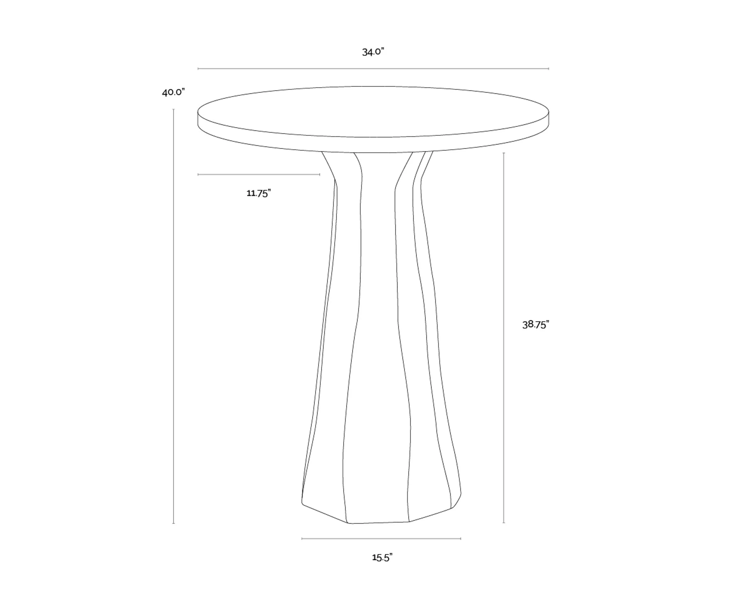 Kliff Bar Table - Image 5
