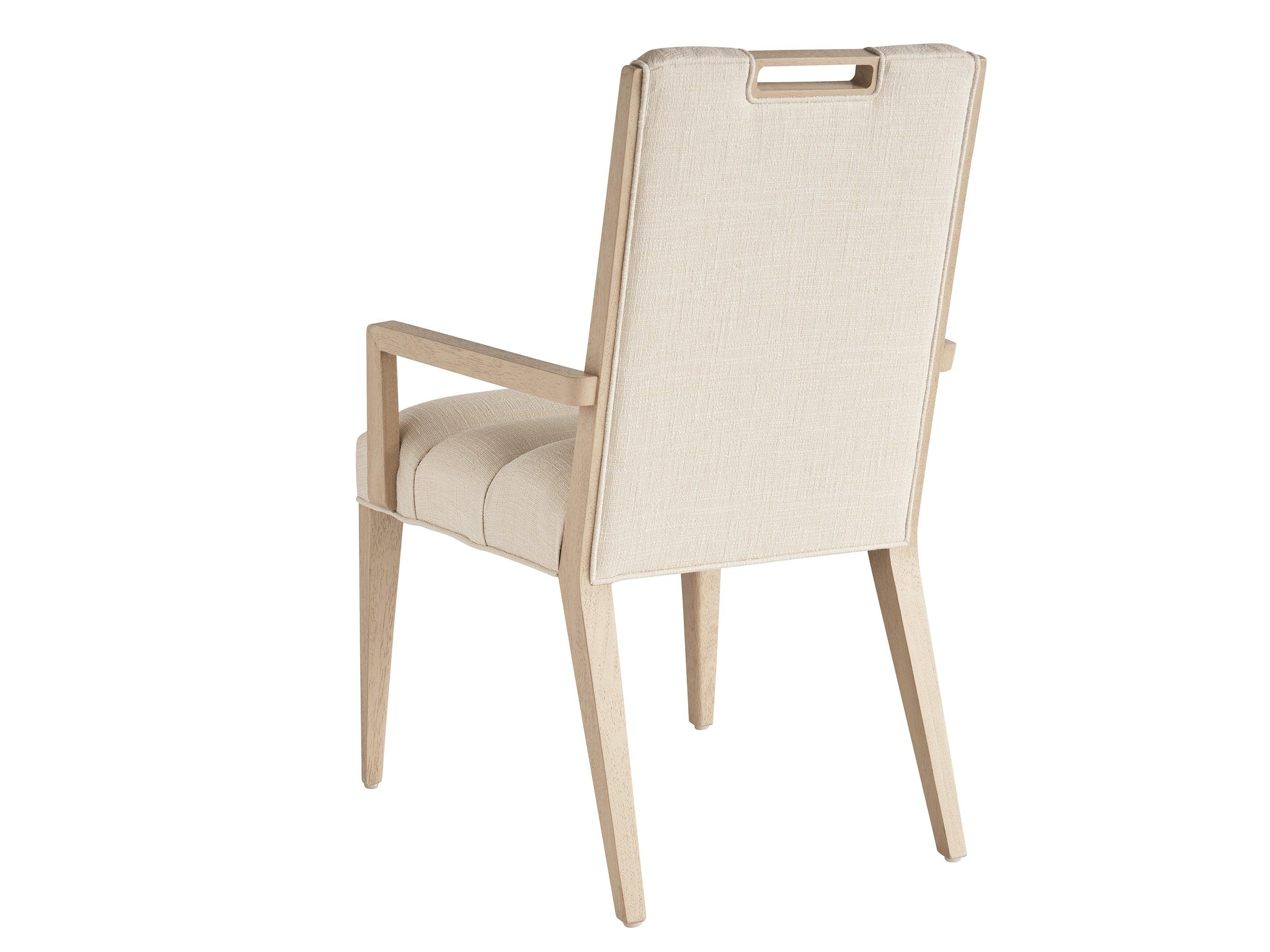 Sunset Key Aiden Channeled Upholstered Arm Chair - Image 4
