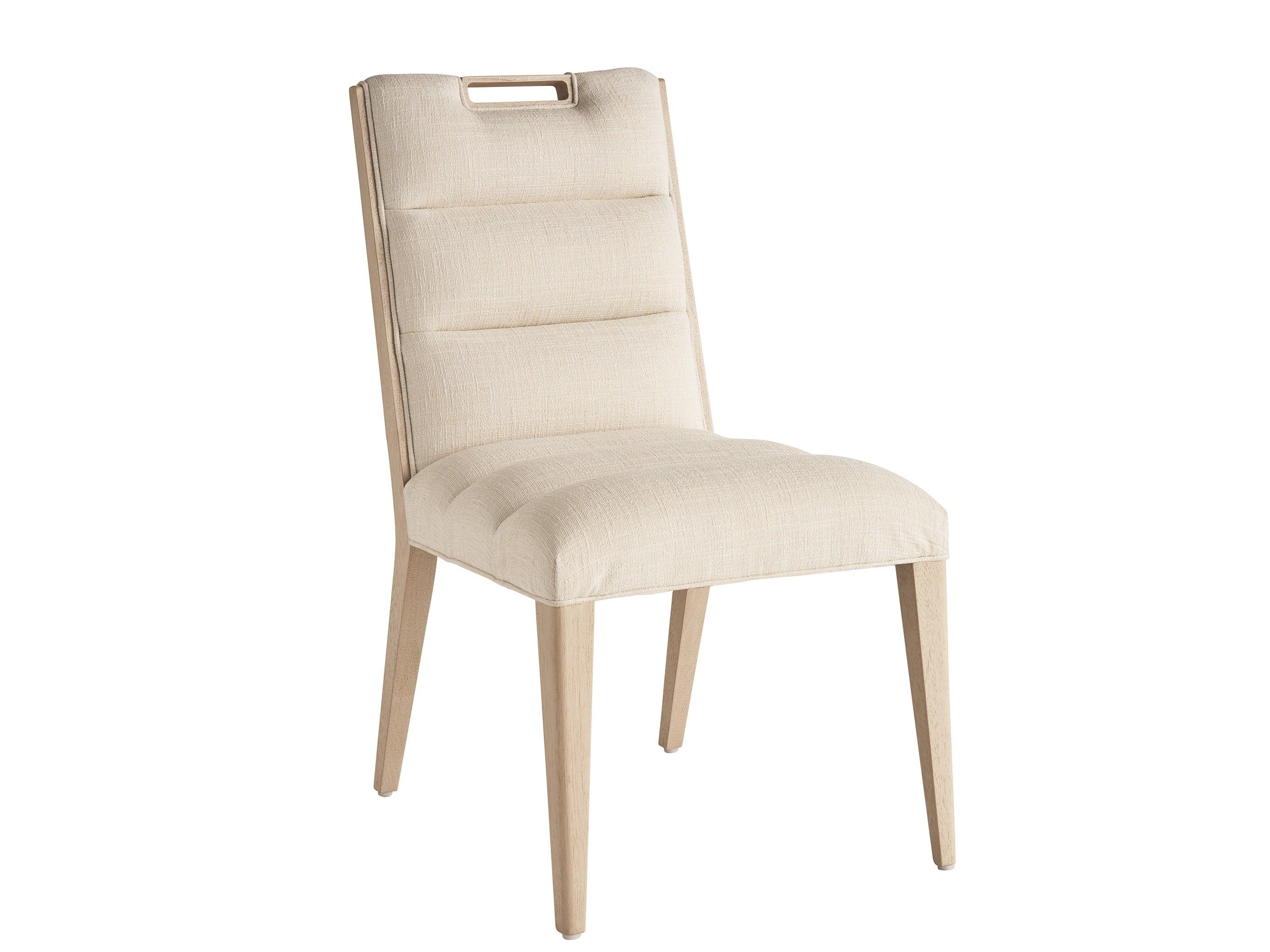 Sunset Key Aiden Channeled Upholstered Side Chair