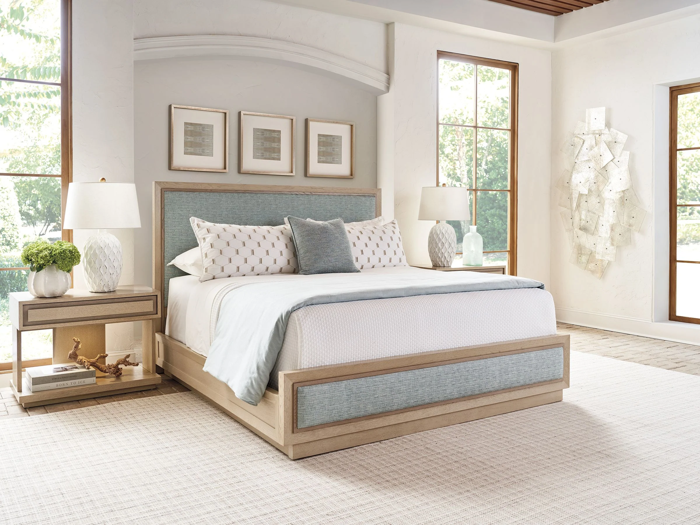 Sunset Key Grayson Upholstered Bed King - Image 2