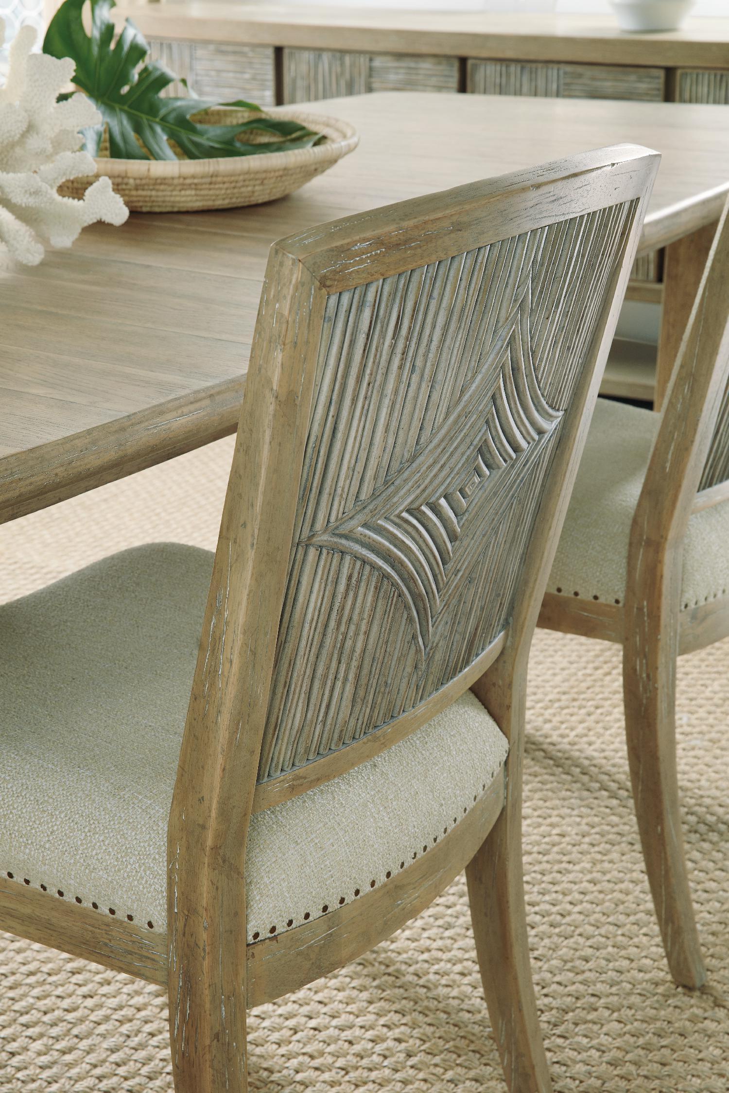 Surfrider Carved Back Side Chair - Set of 2 - Image 3