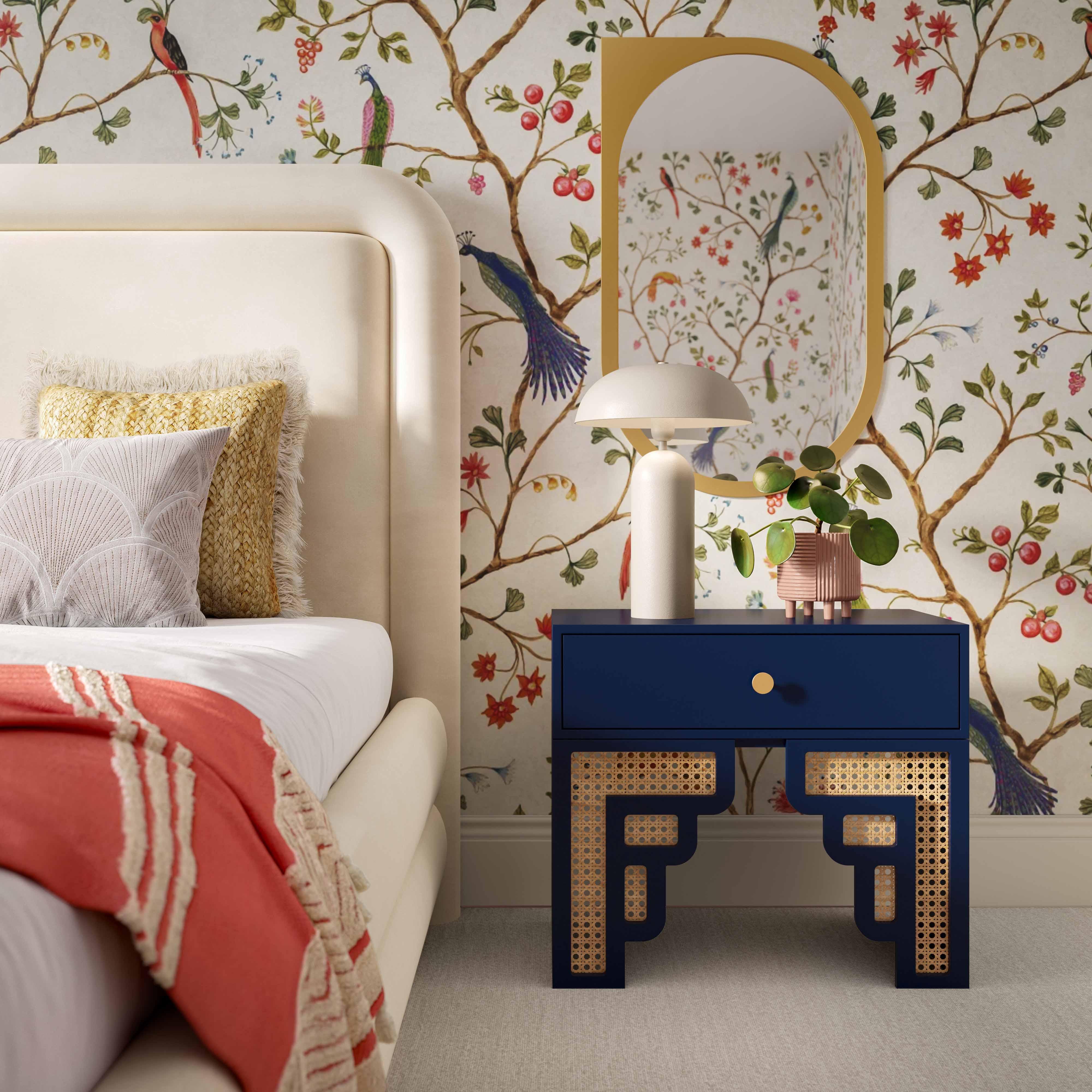 Suzie & Rattan Nightstand - Image 8