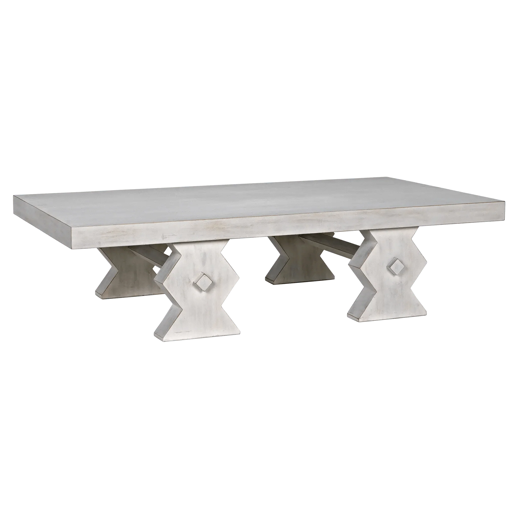 Suzu Coffee Table, White Wash