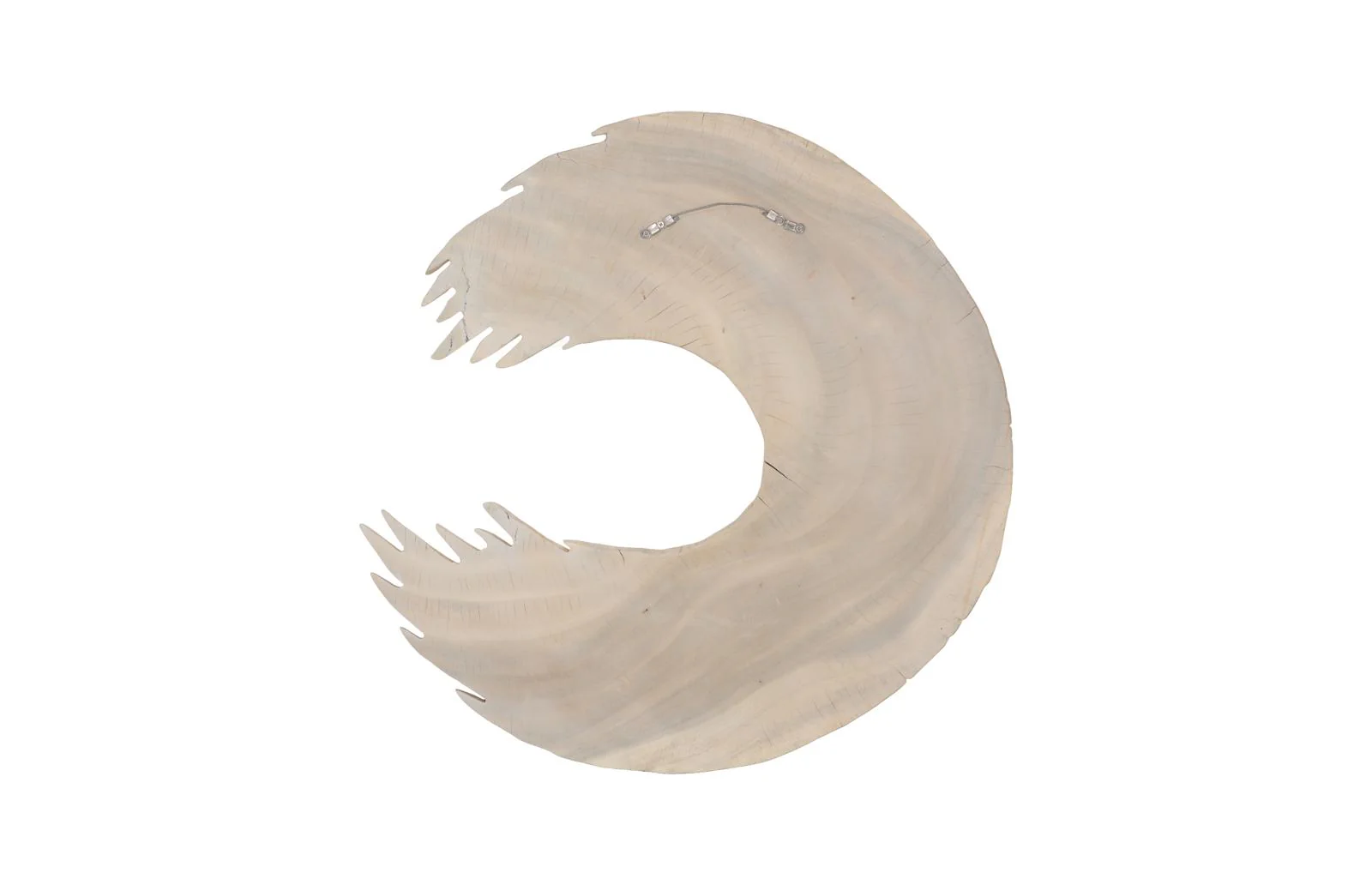 Swoop Wall Art, Bleached Wood - Image 11