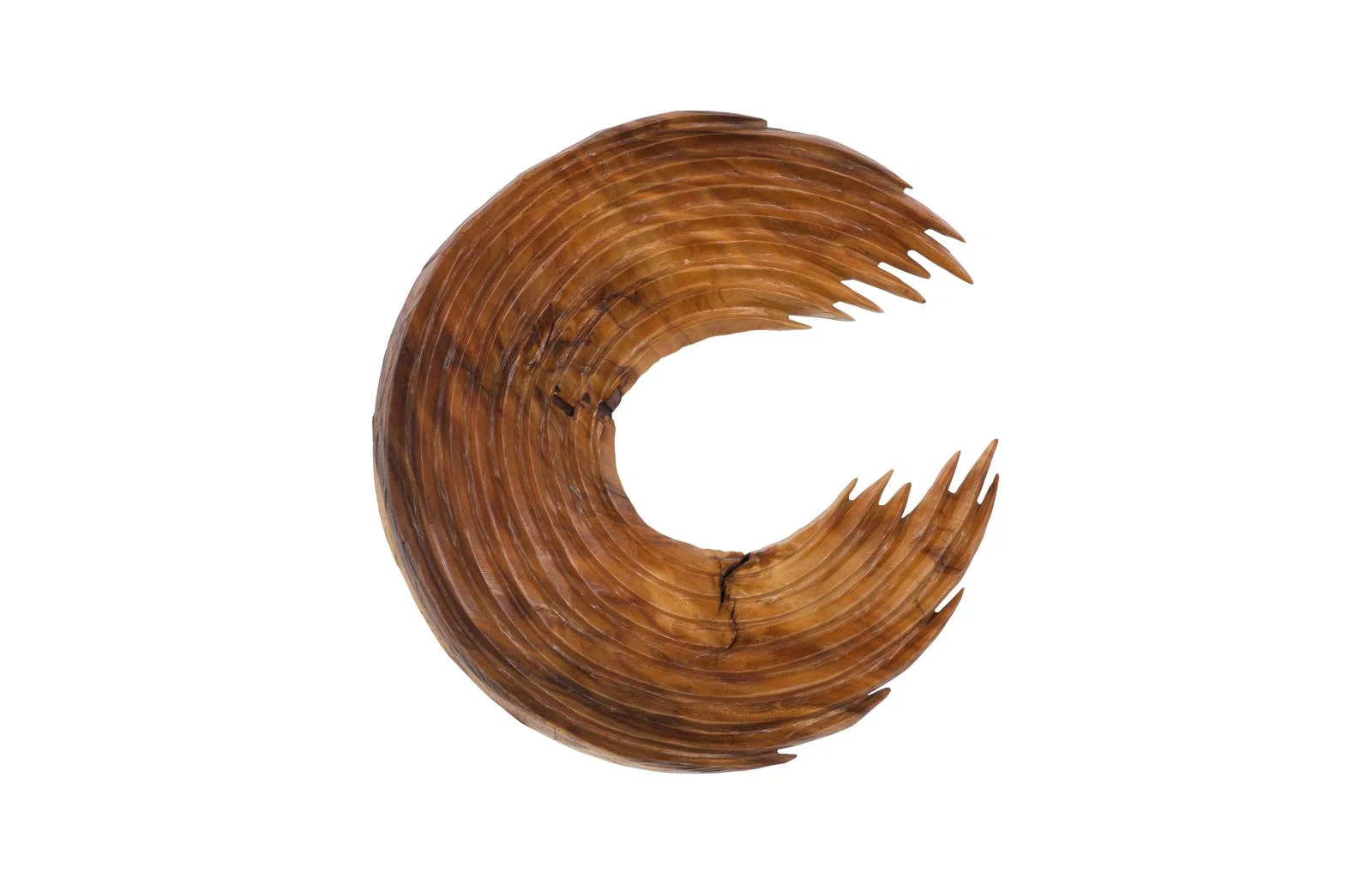 Swoop Wall Art, Natural Wood - Image 9