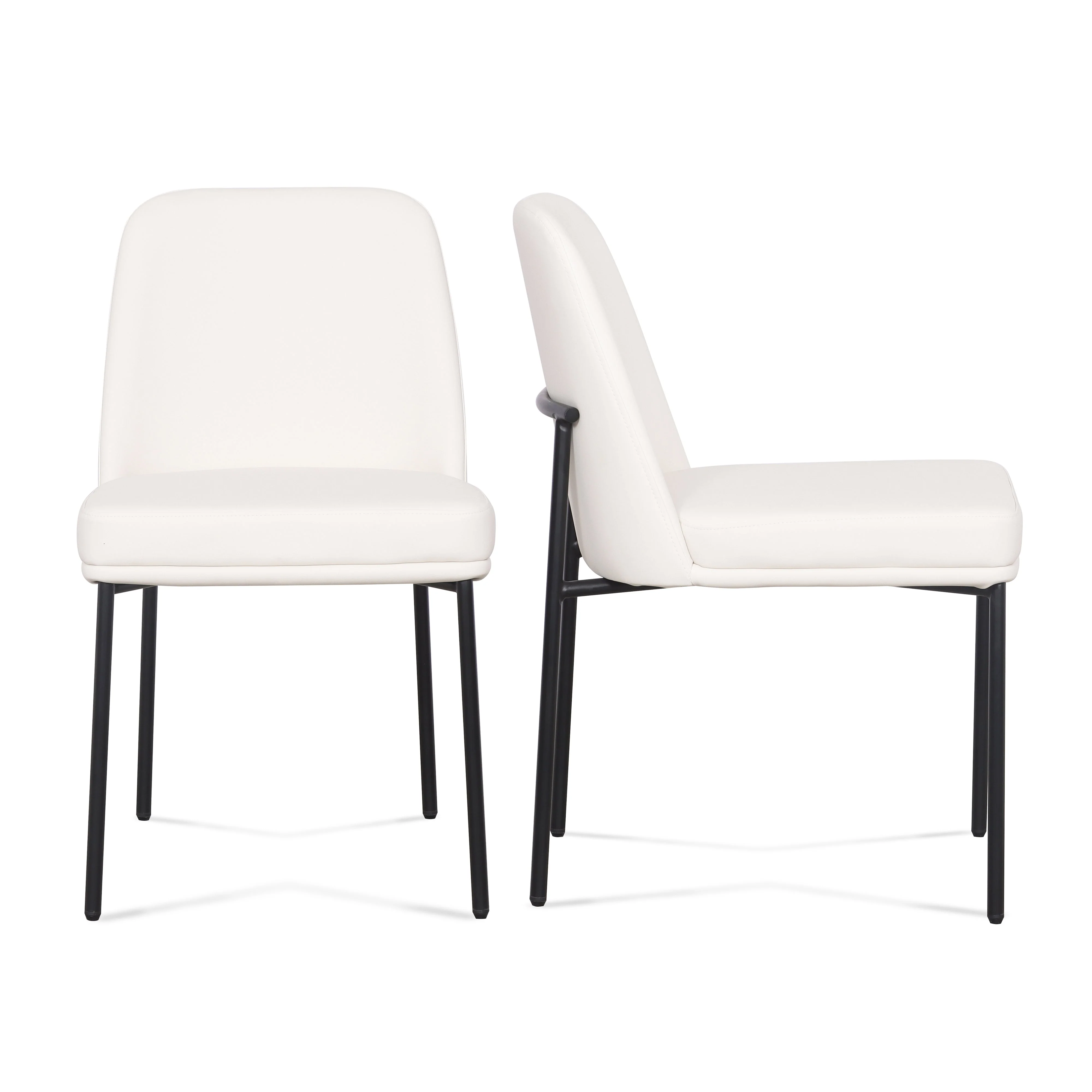 Sydney Performance Vegan Leather Dining Chair - Set of 2 - Image 7