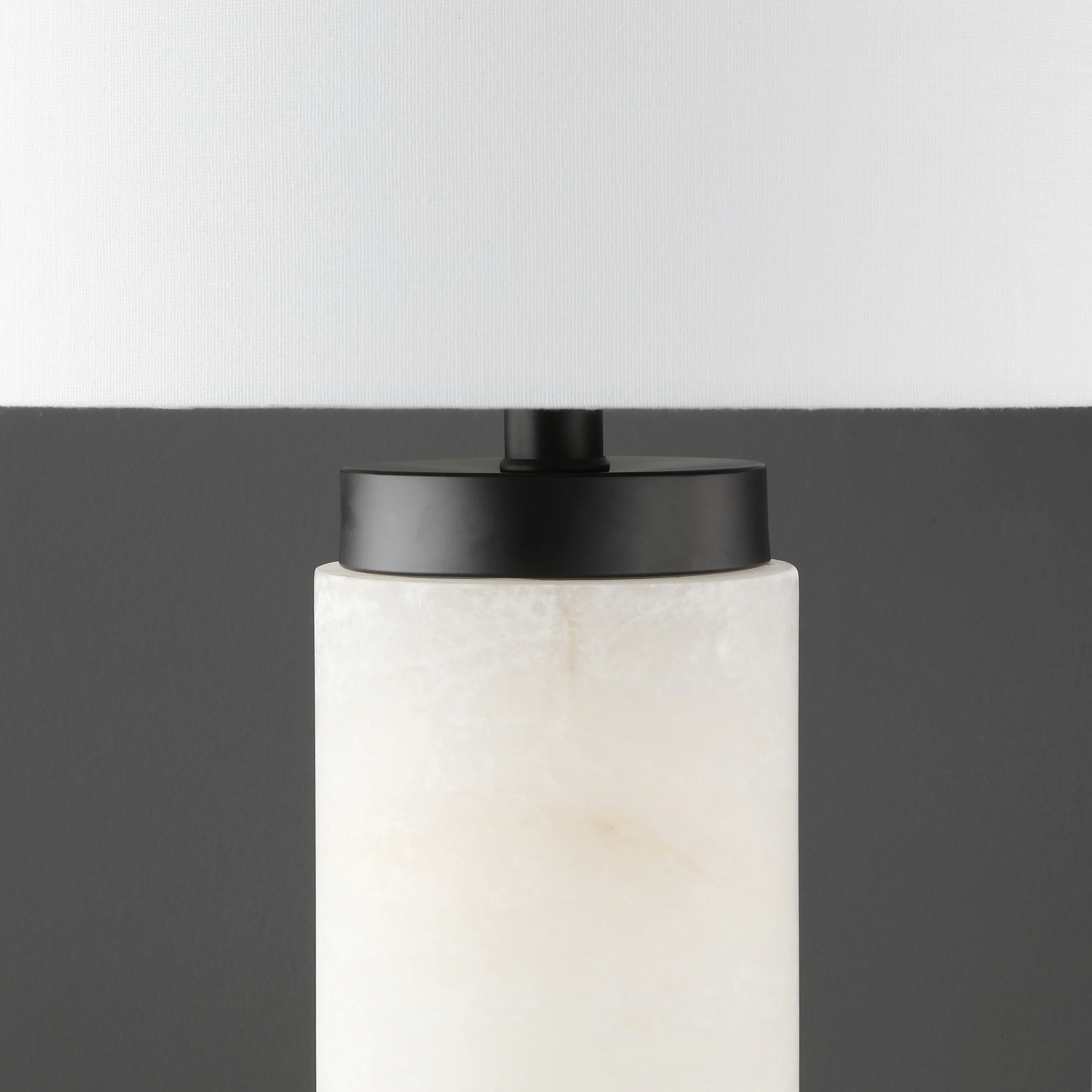 Sydni Alabaster Pillar Table Lamp - Image 7