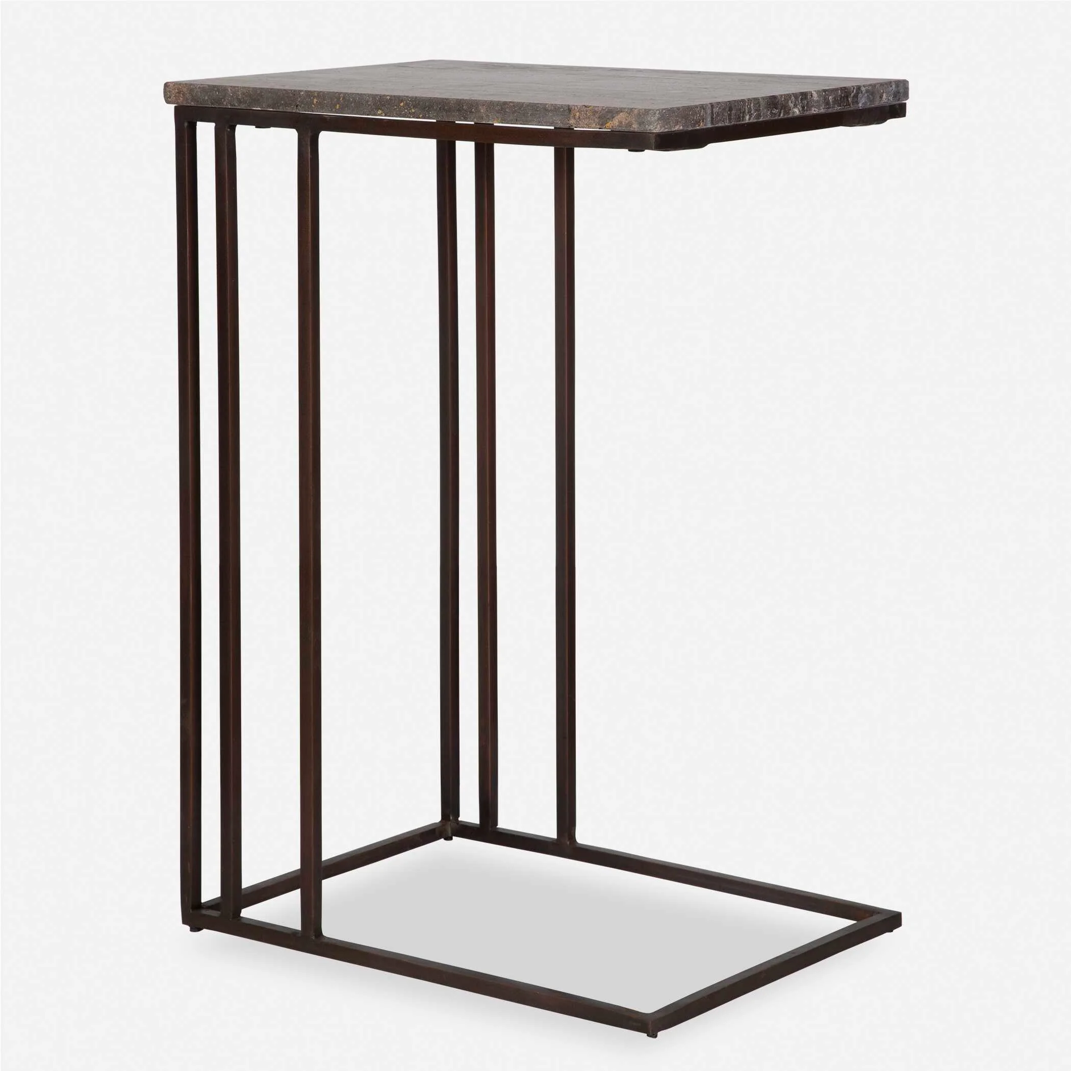 Theodore Travertine Accent Table - Image 2