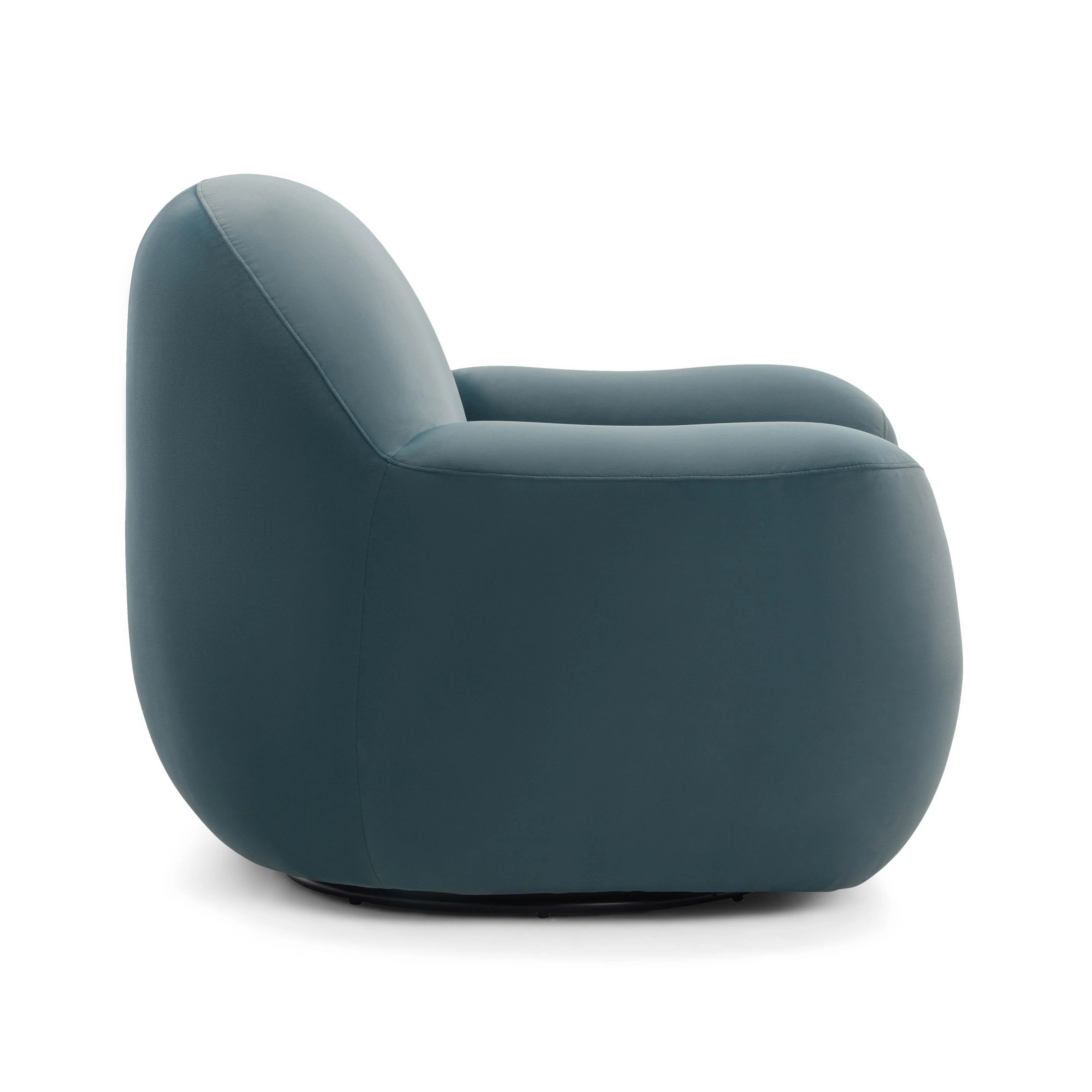 Tiago Performance Velvet Swivel Accent Chair - Image 10