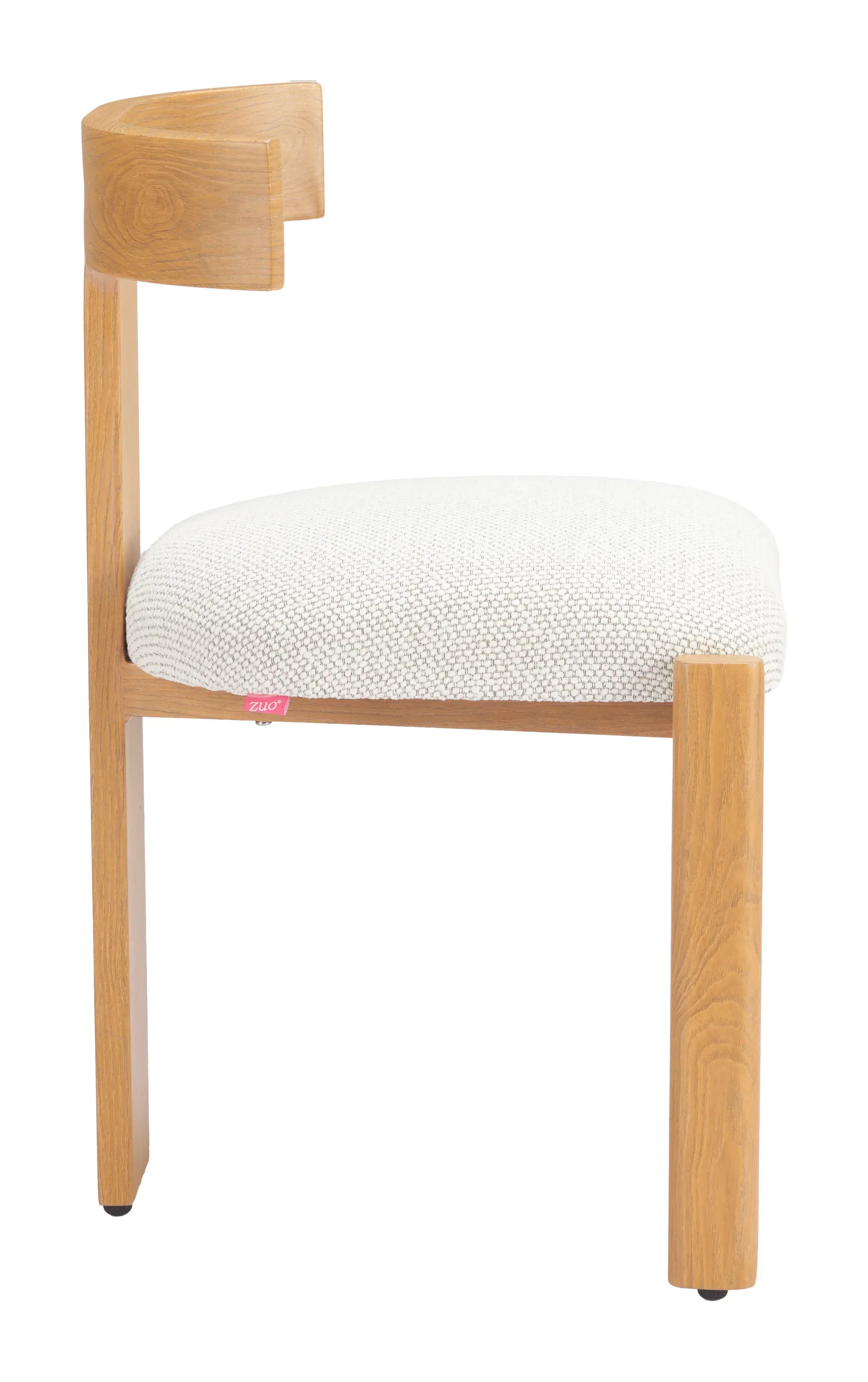 Tiana Dining Chair Natural & Beige - Set of 2 - Image 2