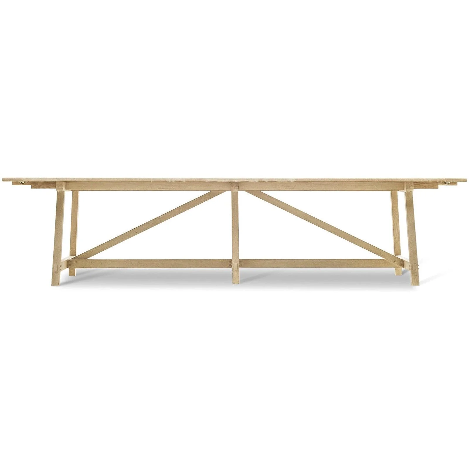 Timeless Sidereal French Laundry Dining Table 125" in Stripped Oak - Image 2
