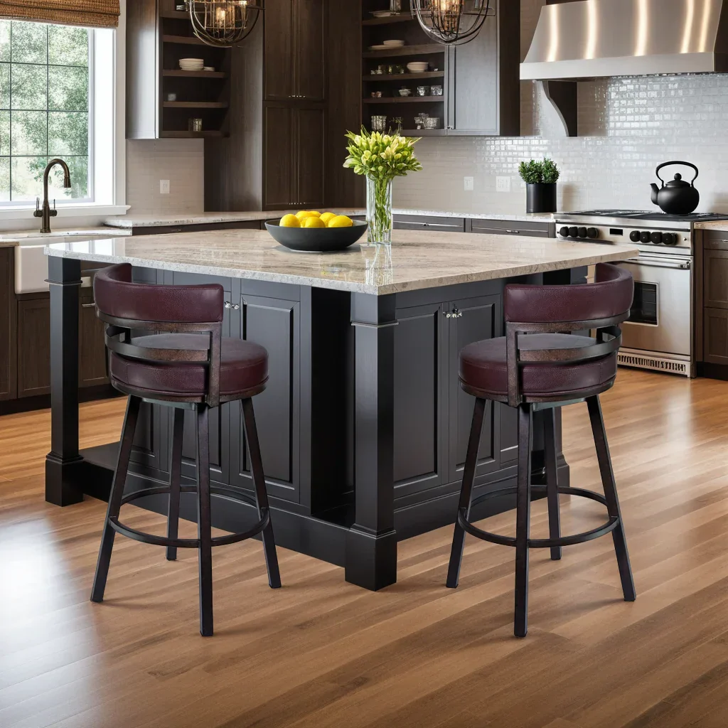 Titana 26" Barstool - Set of 2 - Image 6