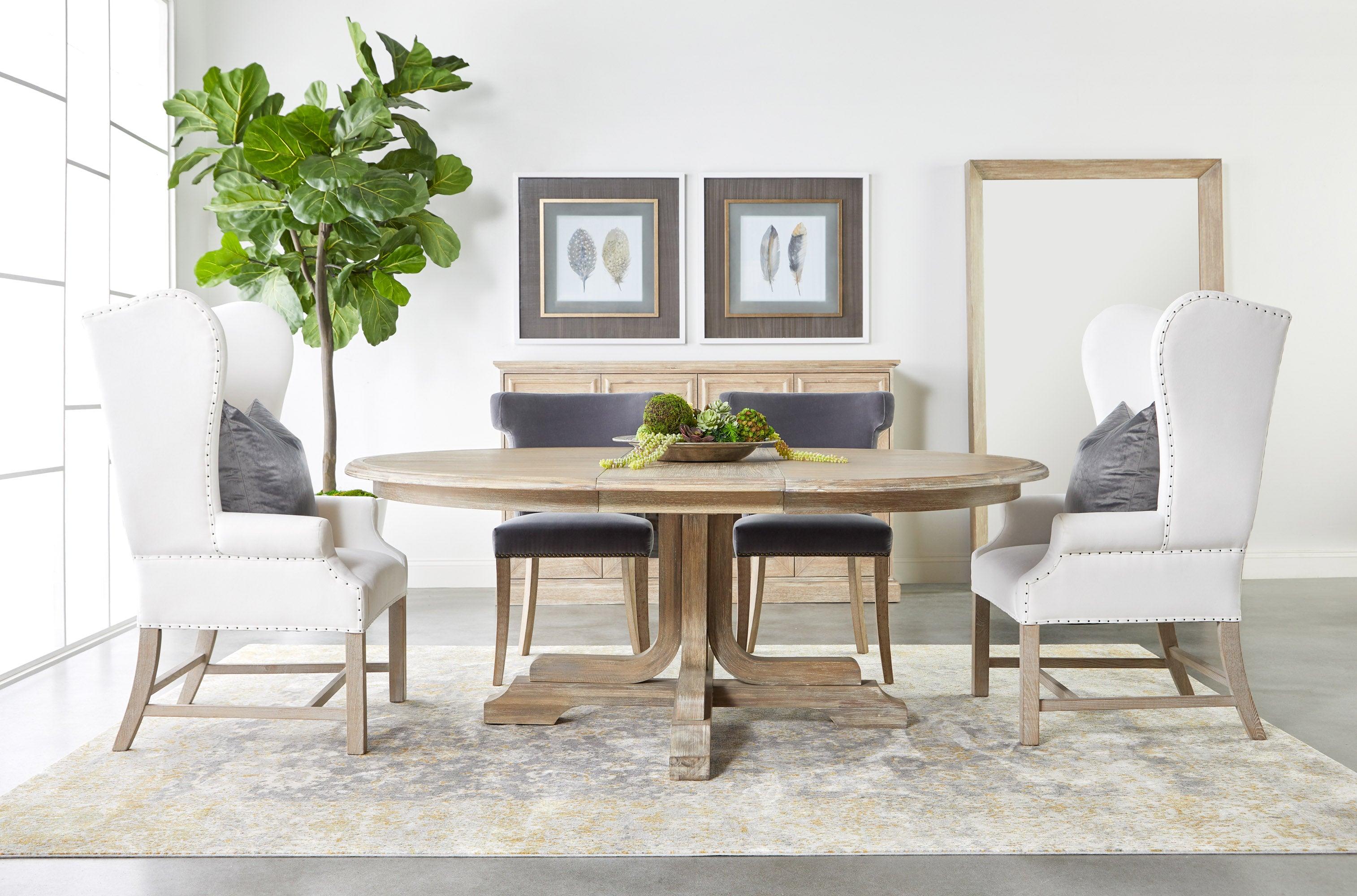 Torrey 60" Round Extension Dining Table - Image 6
