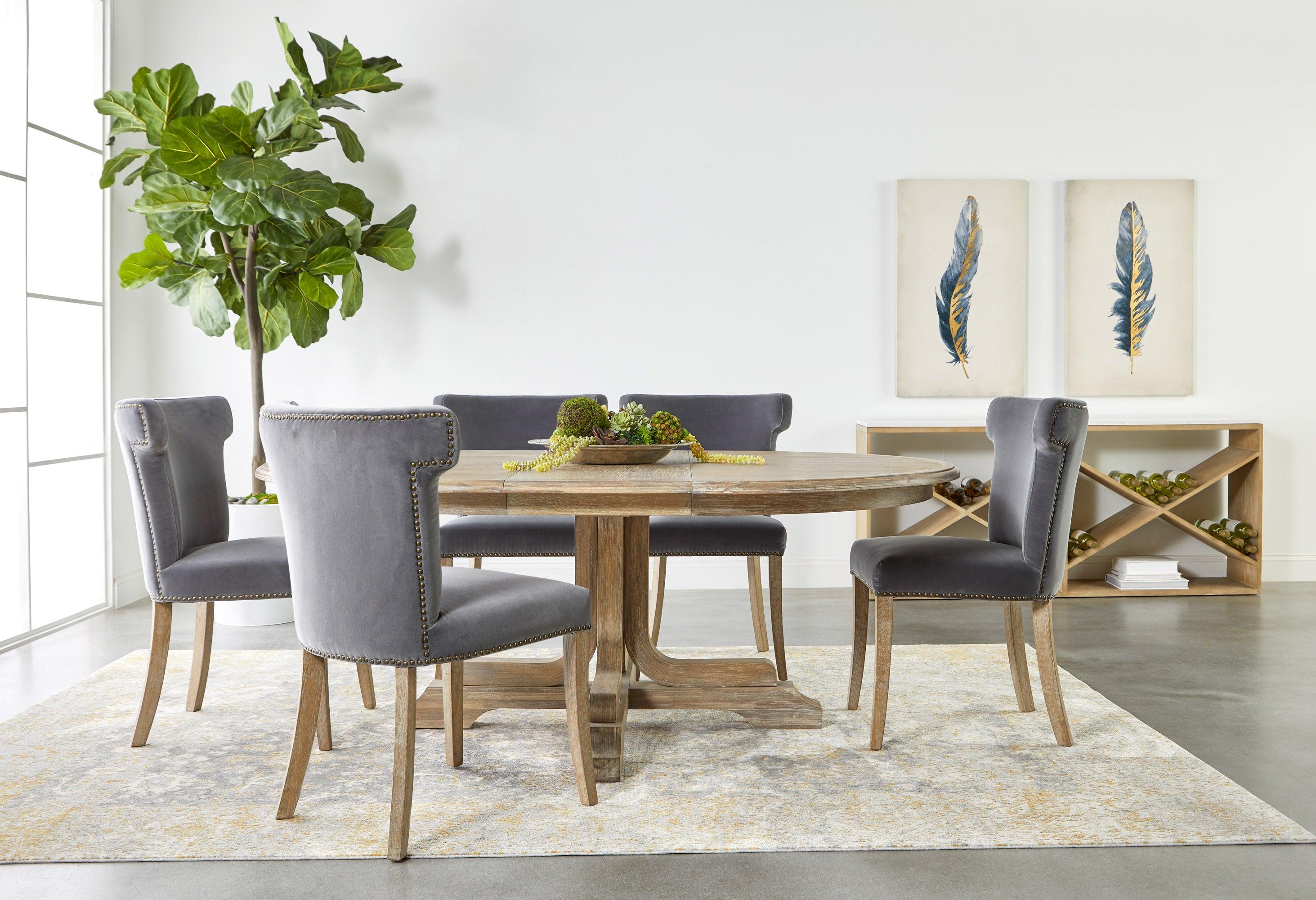 Torrey 60" Round Extension Dining Table - Image 8