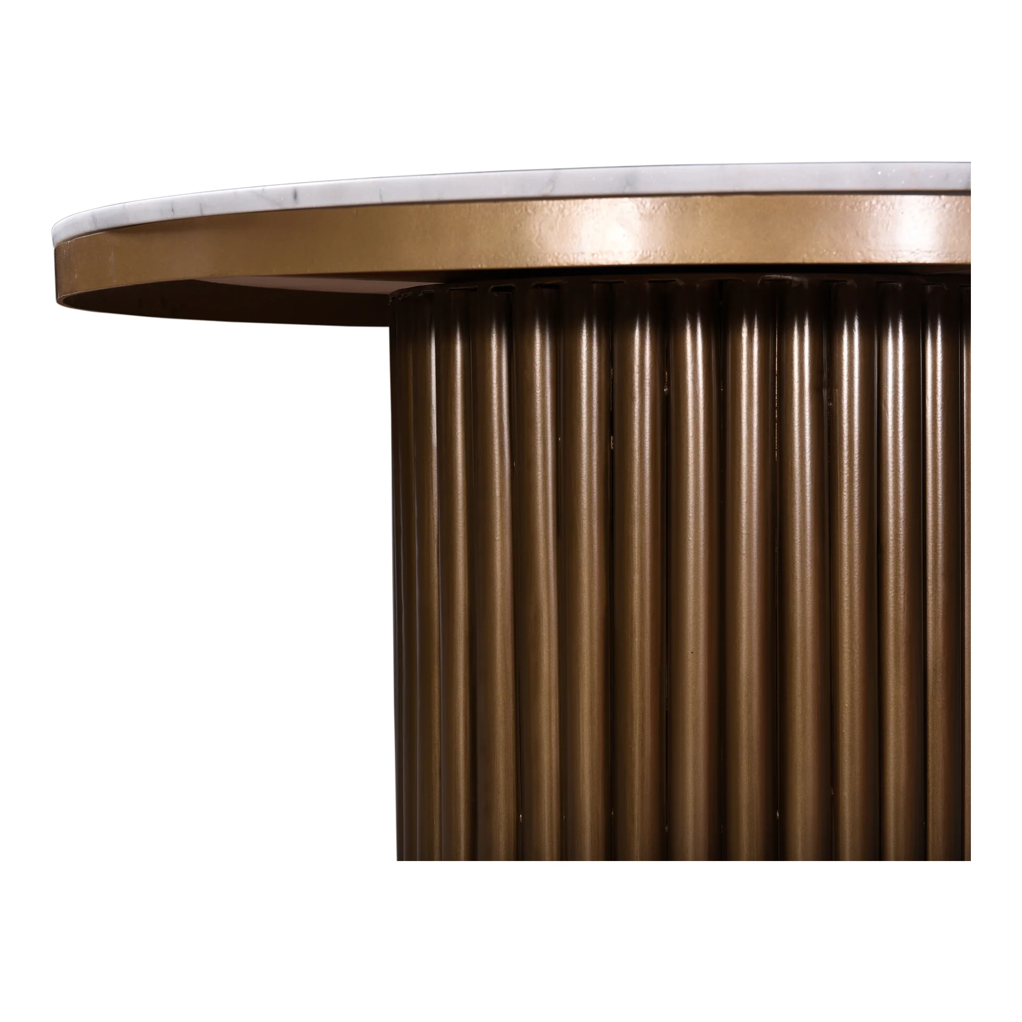 Tower Dining Table White Marble - Image 4