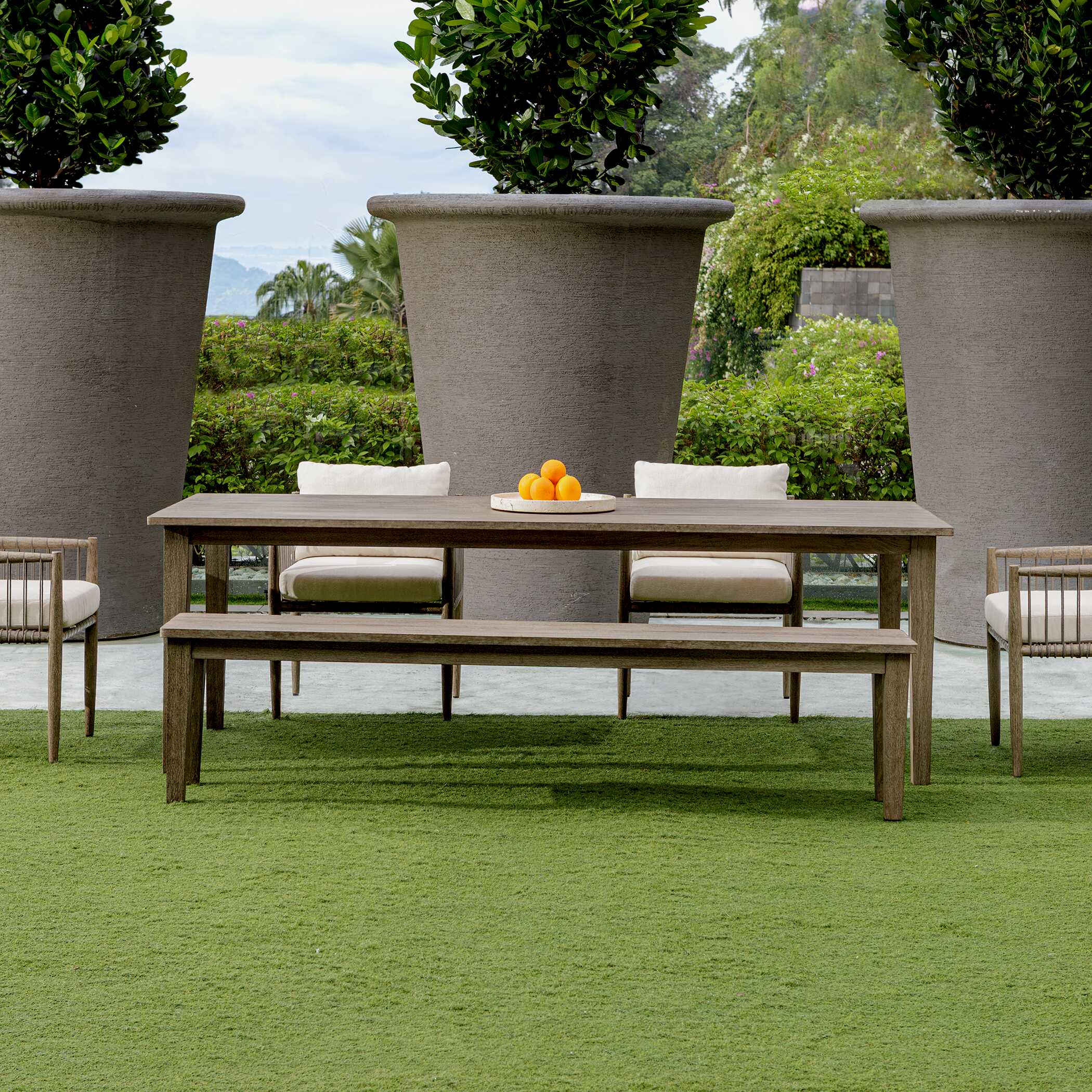 Travessa Outdoor Round Stone Tray - Image 5