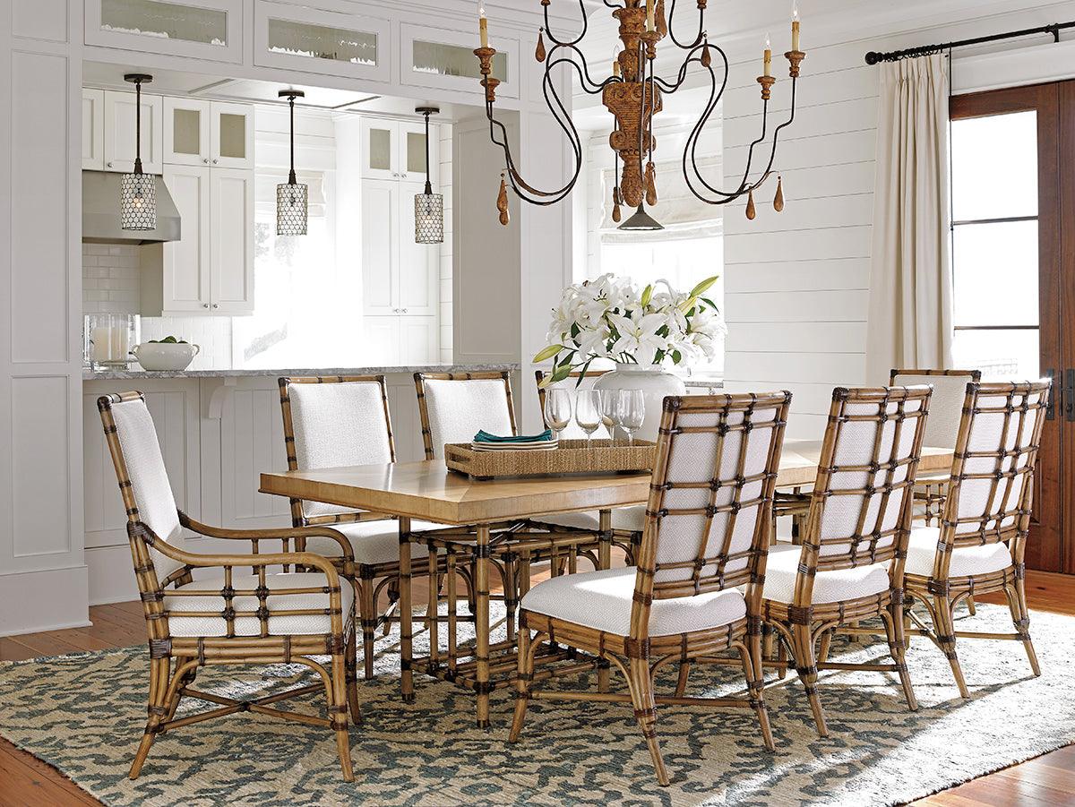 Twin Palms Summer Isle Upholstered Side Chair - Set of 2 - Image 2