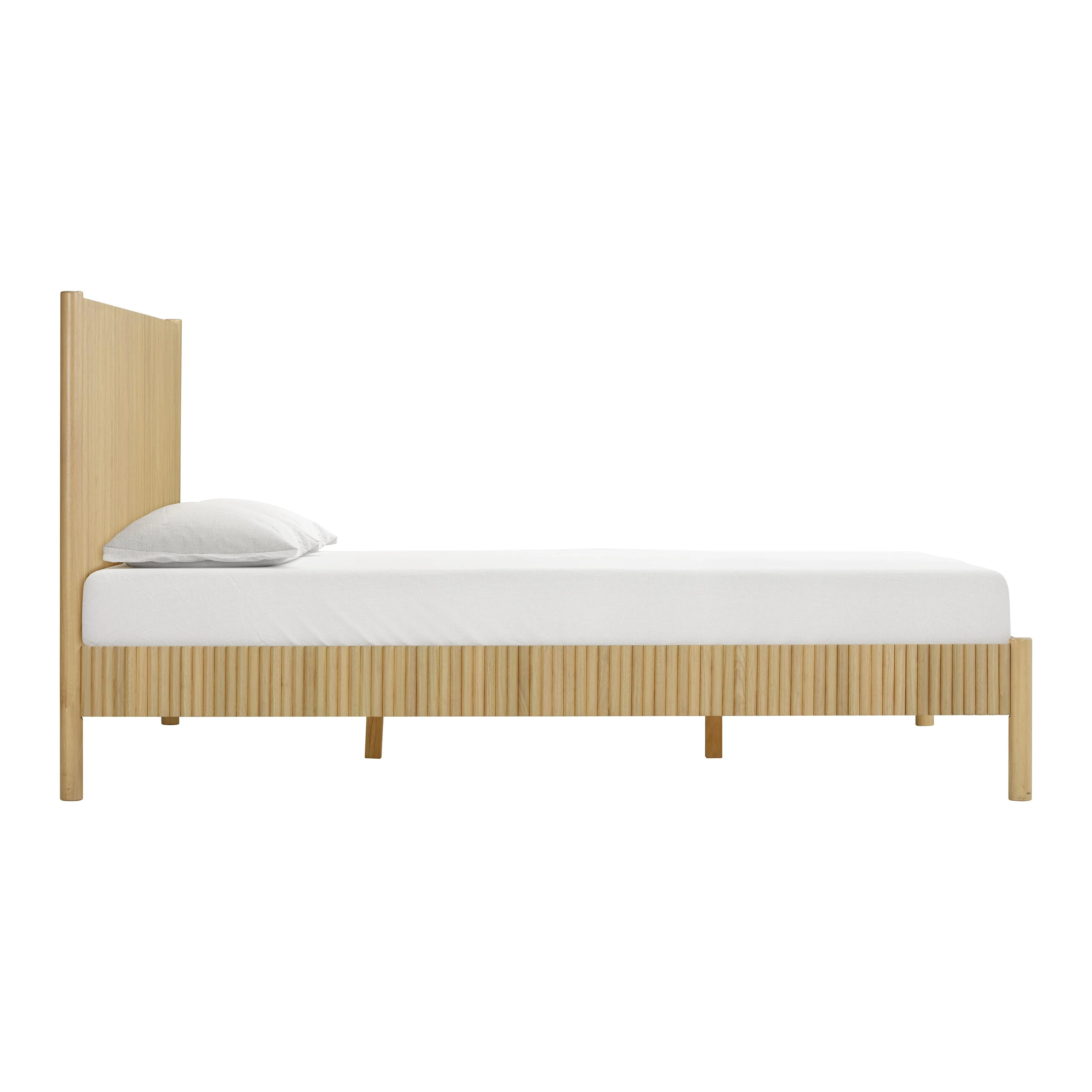 Tyla Natural Wood Bed - Image 9