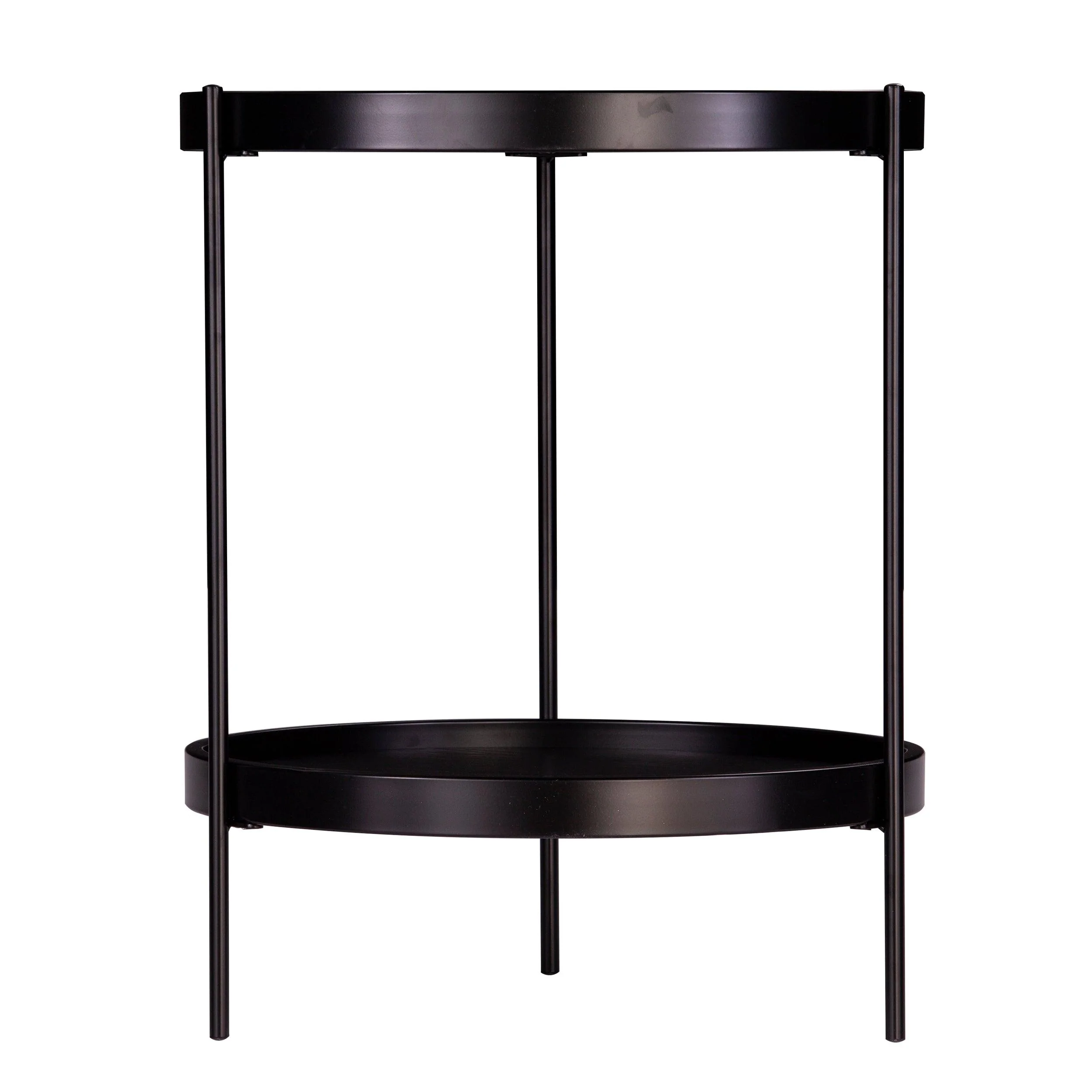 Verlington Round Farmhouse Style End Table - Image 3