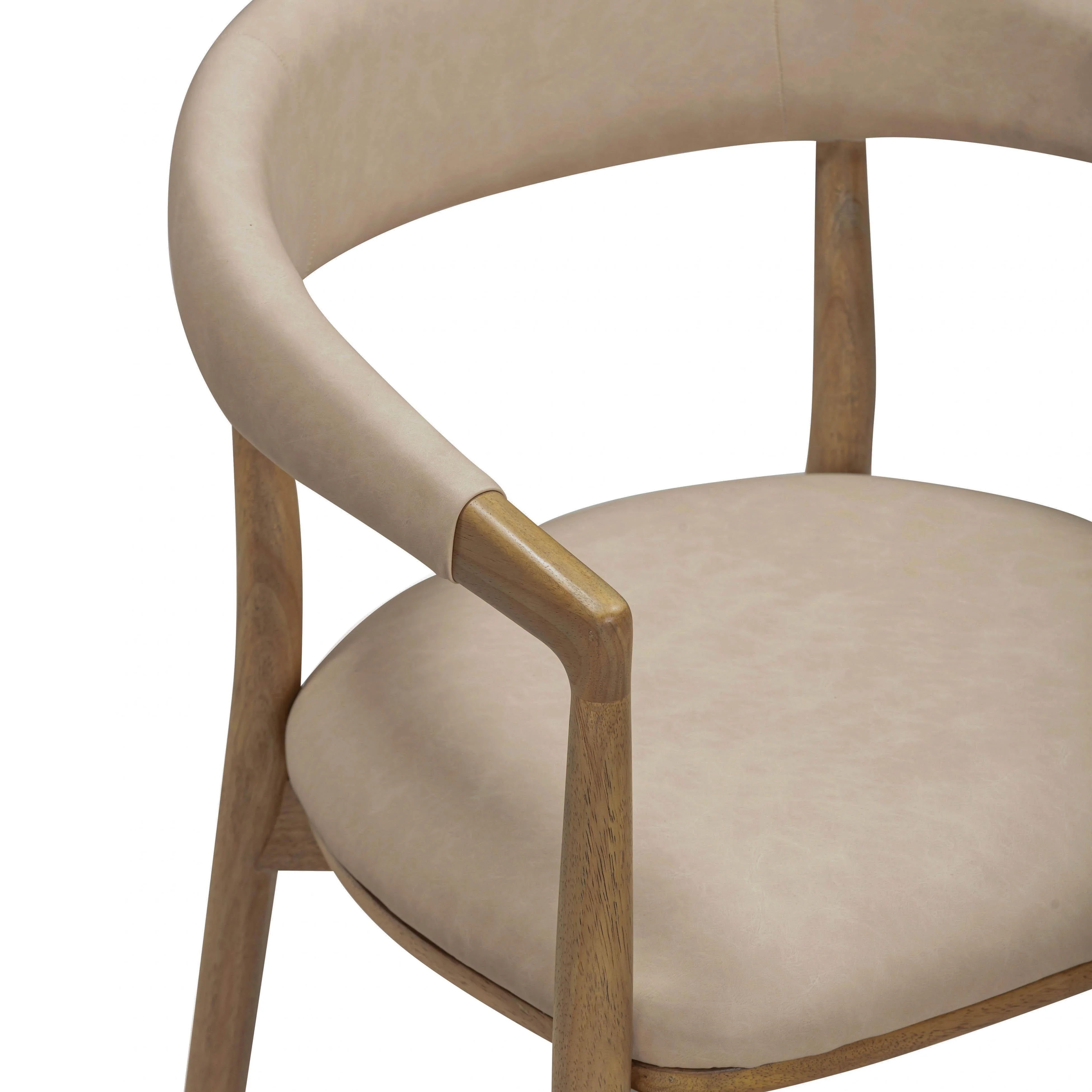 Vina Performance Vegan Leather Dining Chair - Image 12