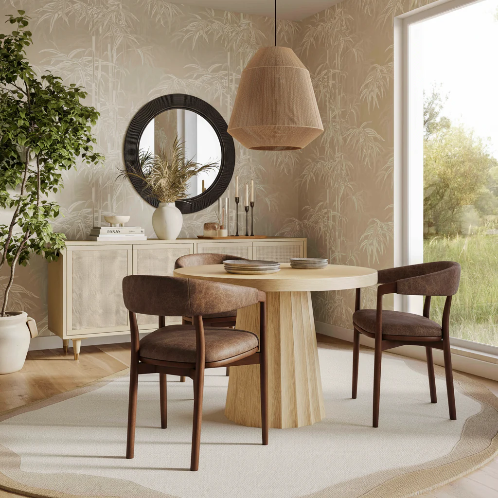 Vina Performance Vegan Leather Dining Chair - Image 2