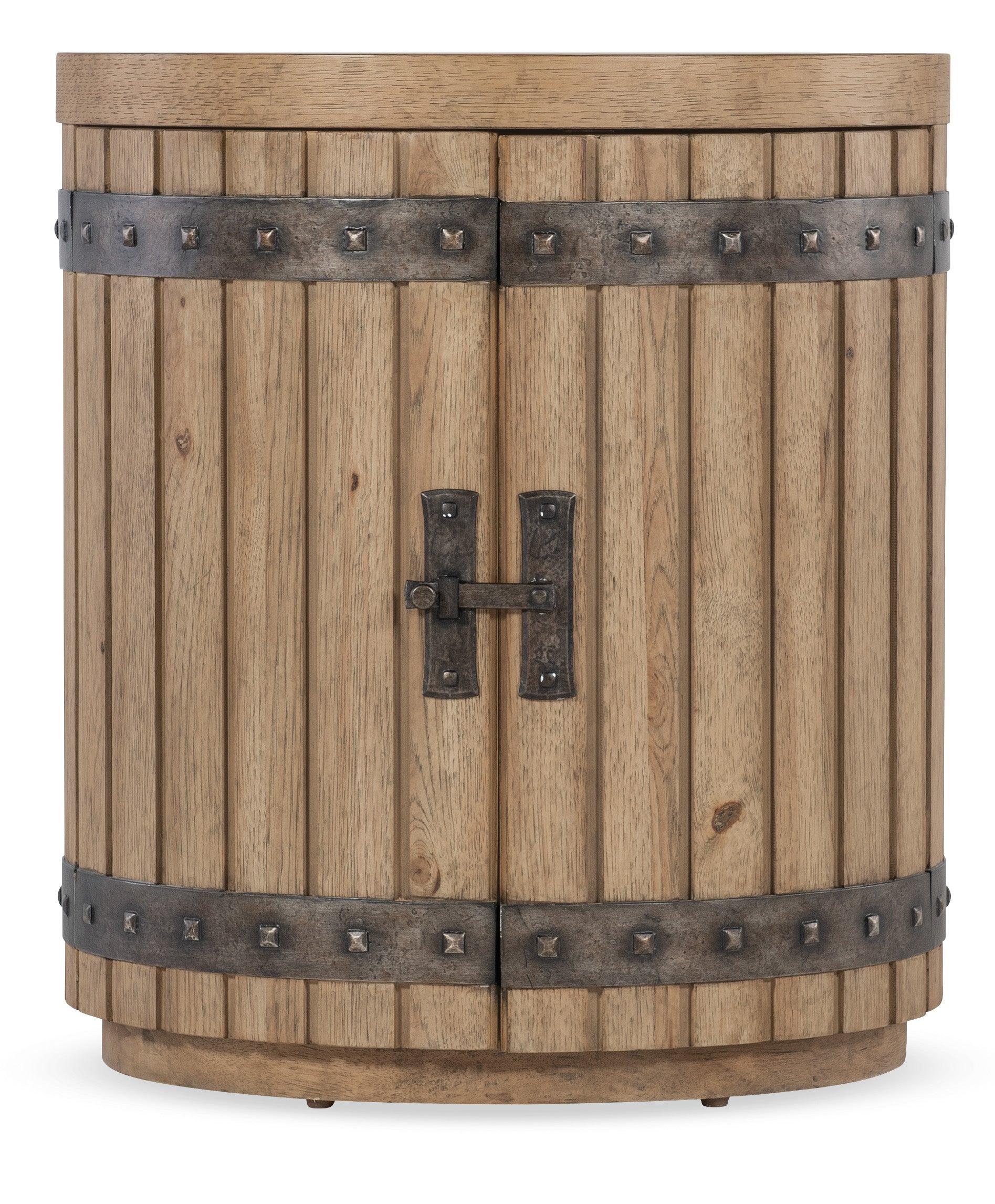 Vineyard Row Wine Barrel End Table - Image 4