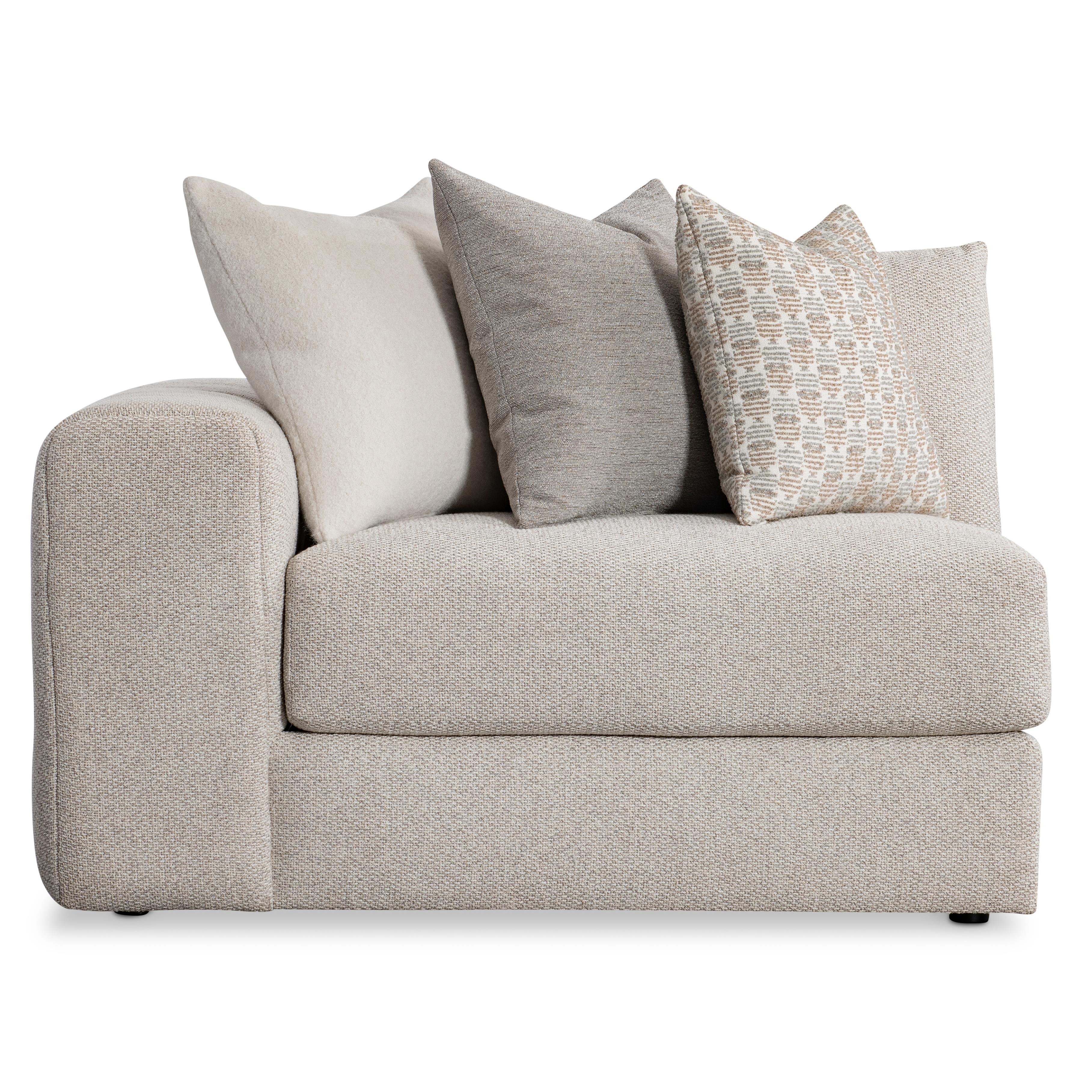 Vista Fabric Left Arm Chair - Set of 2 - Image 2