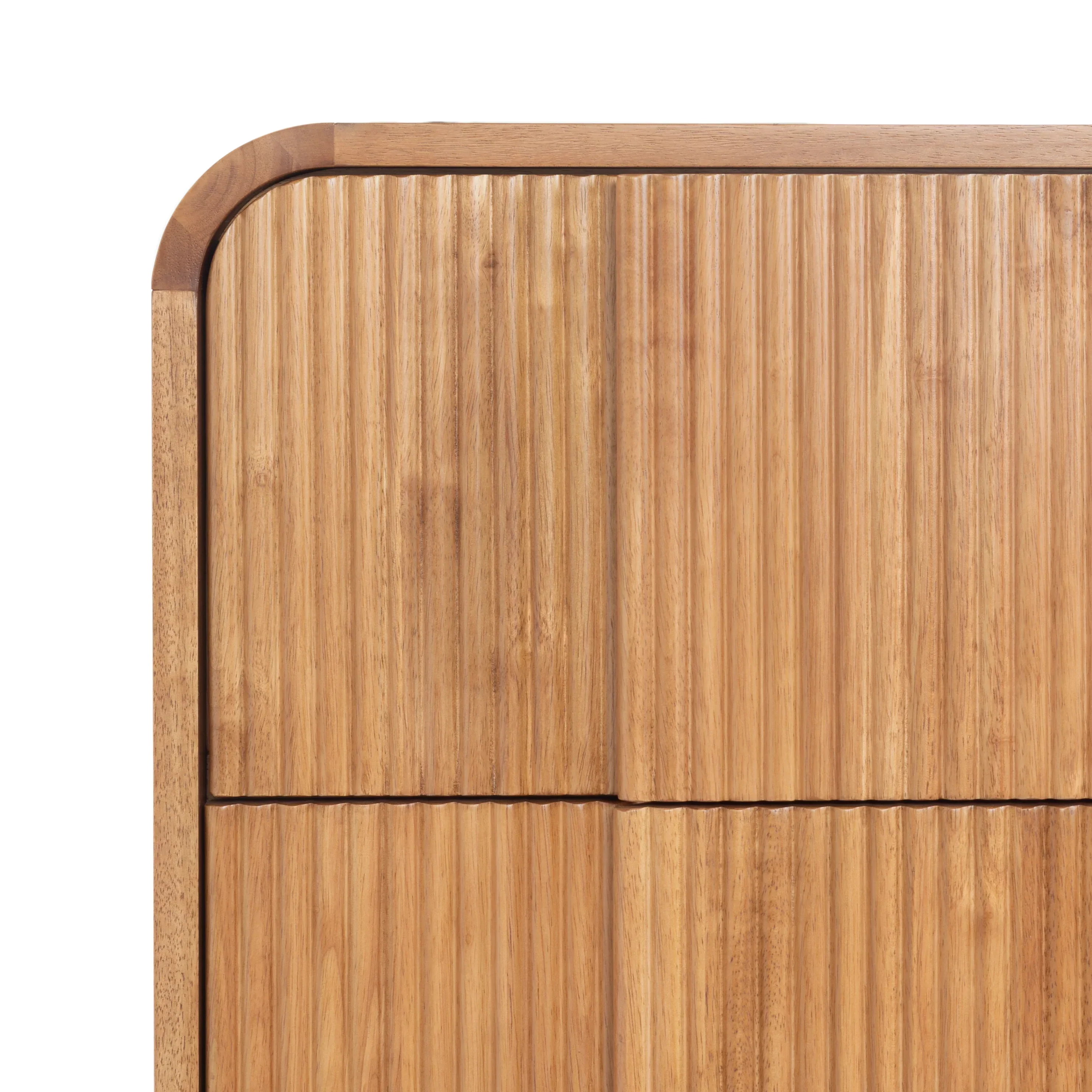 Vitale Reeded Wood Nightstand - Image 16