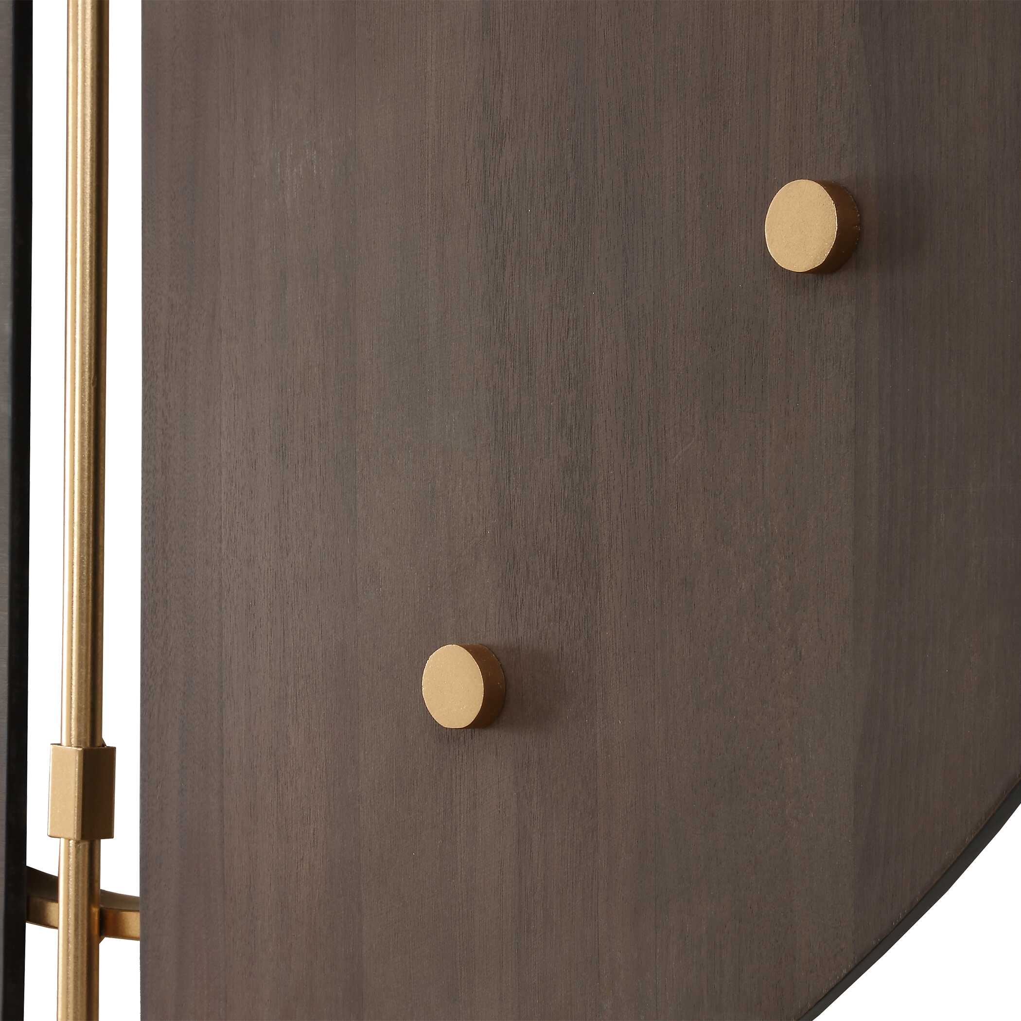 Walnut Elegance Wall Clock - Image 6