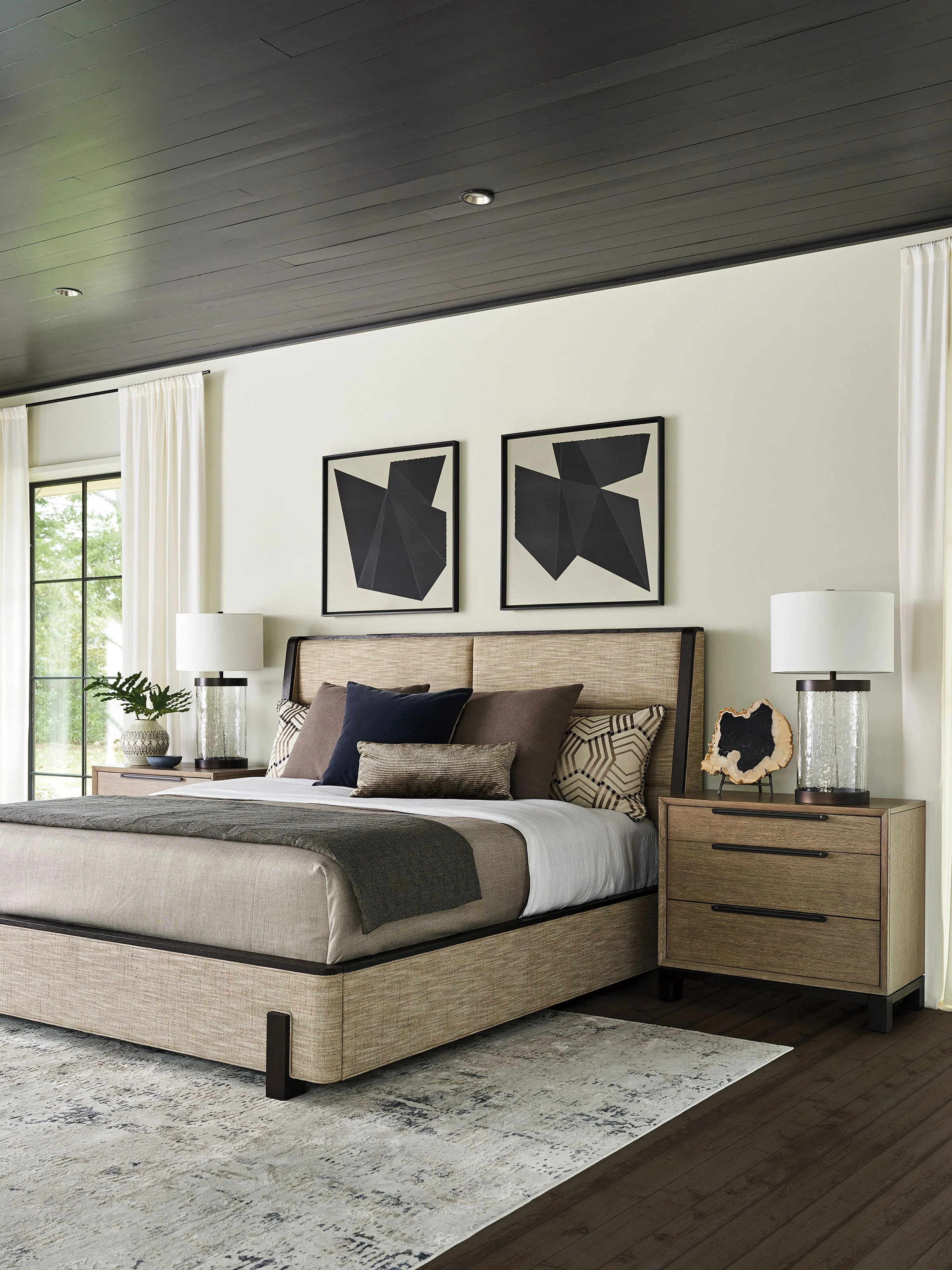 Zanzibar Barcelona Upholstered Bed King - Image 3