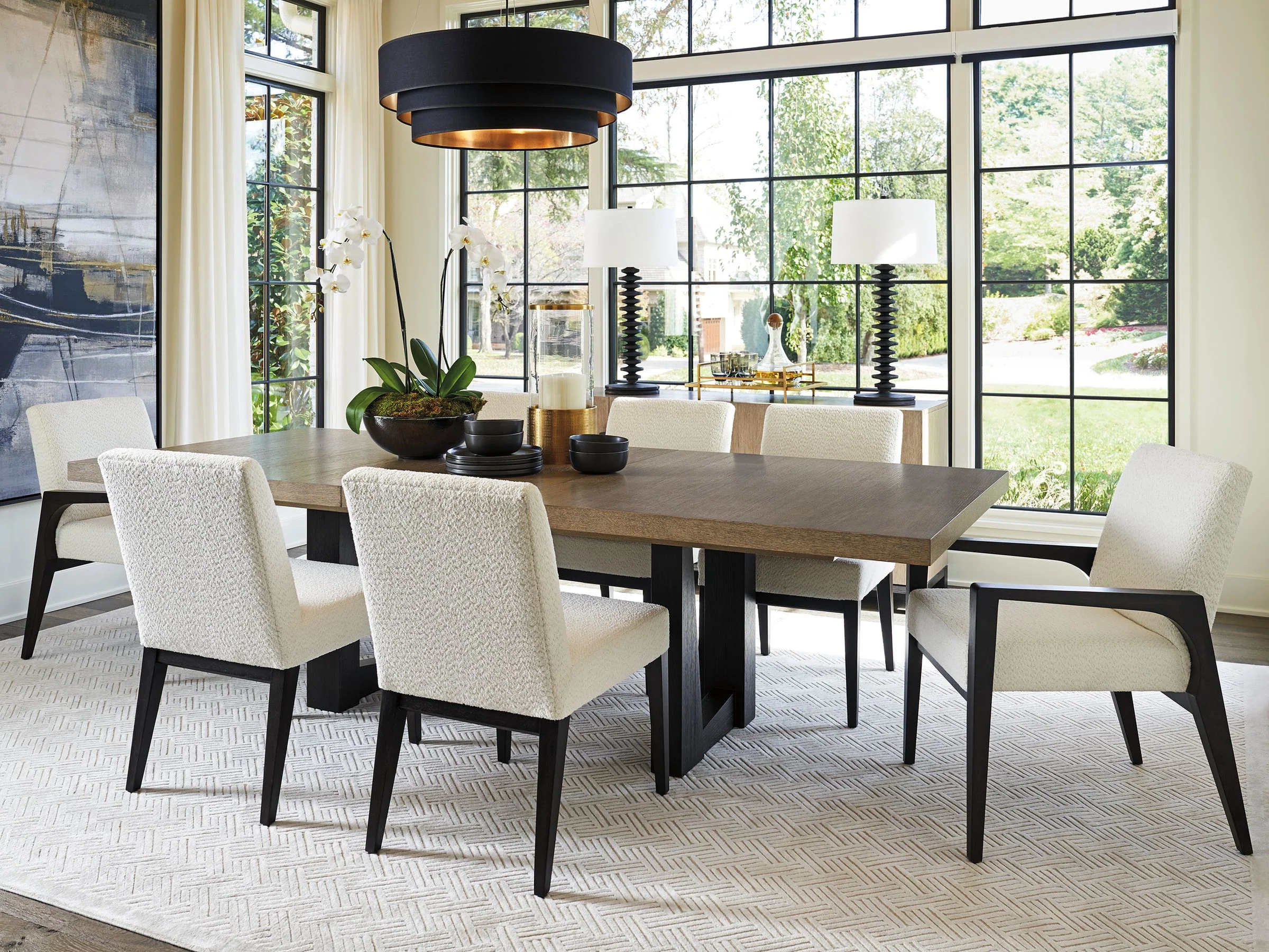 Zanzibar Latham Upholstered Arm Chair - Image 4