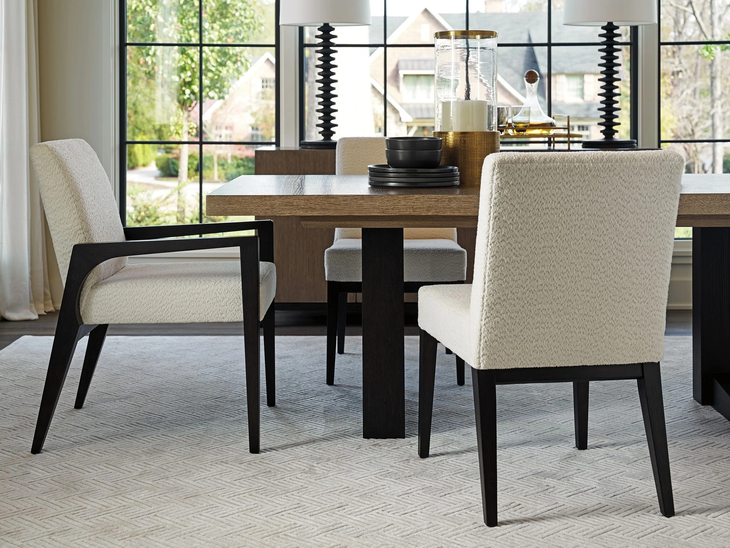 Zanzibar Latham Upholstered Side Chair - Image 5